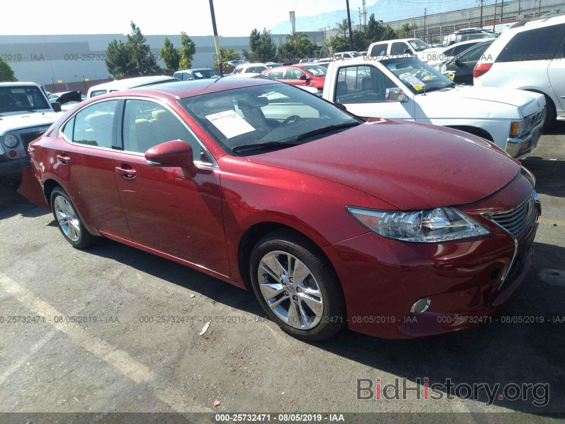 Photo JTHBK1GG7D2012859 - LEXUS ES 2013