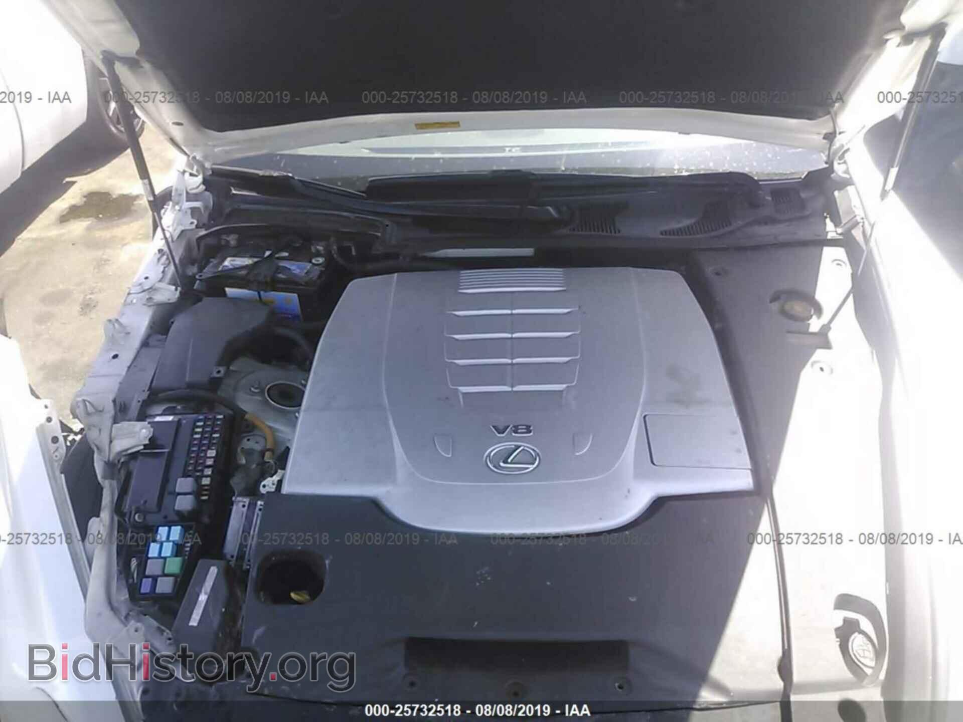 2009 LEXUS LS - VIN: JTHBL46F695087985 - Фото 10