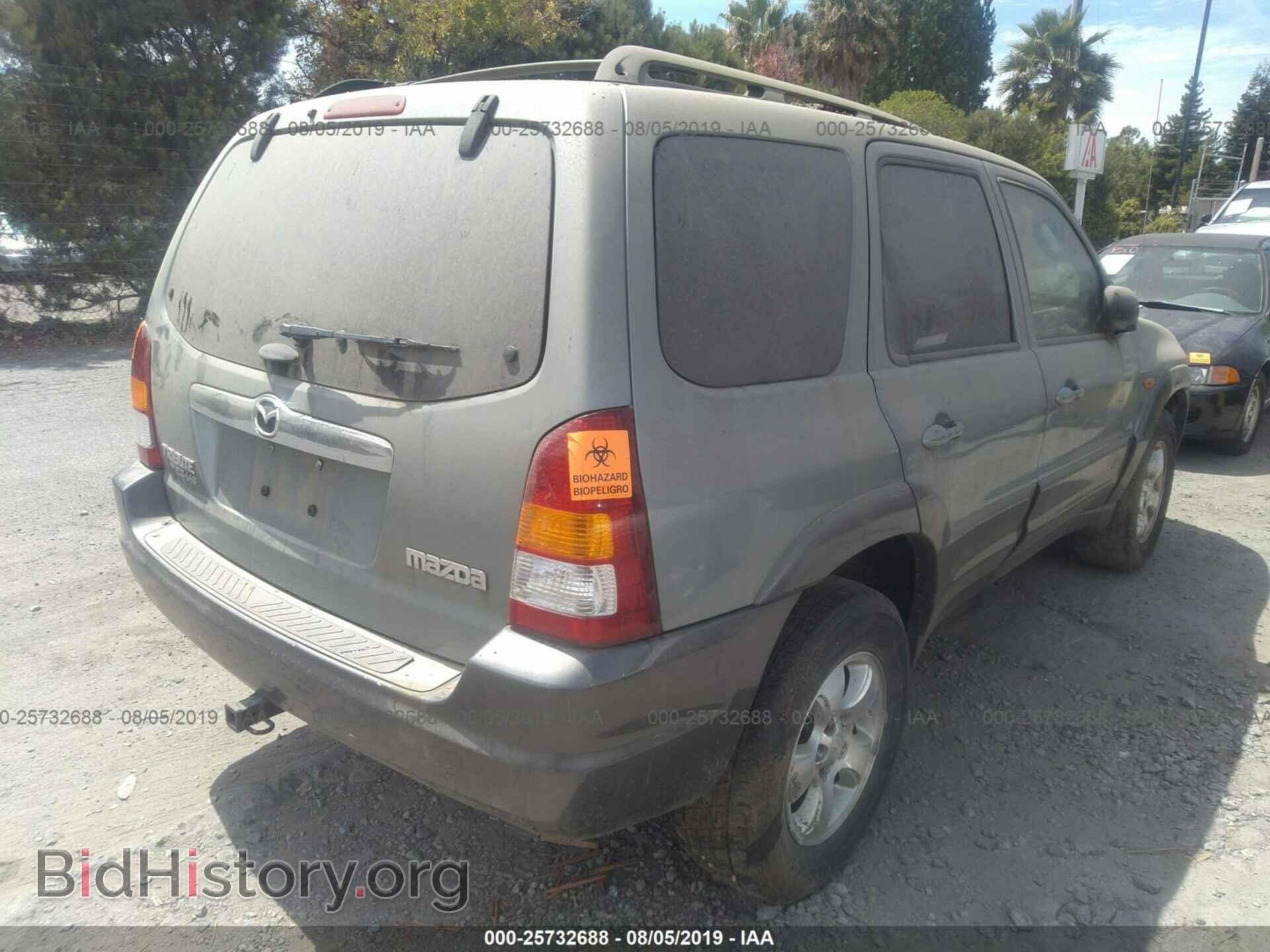 2003 MAZDA TRIBUTE - VIN: 4F2CZ96163KM13332 - Фото 4