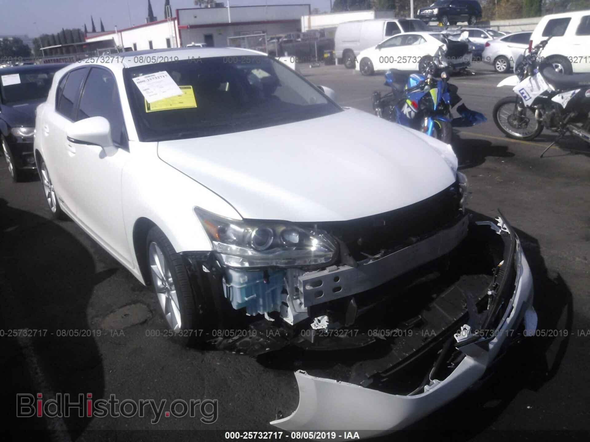 Фотография JTHKD5BH7D2142934 - LEXUS CT 2013