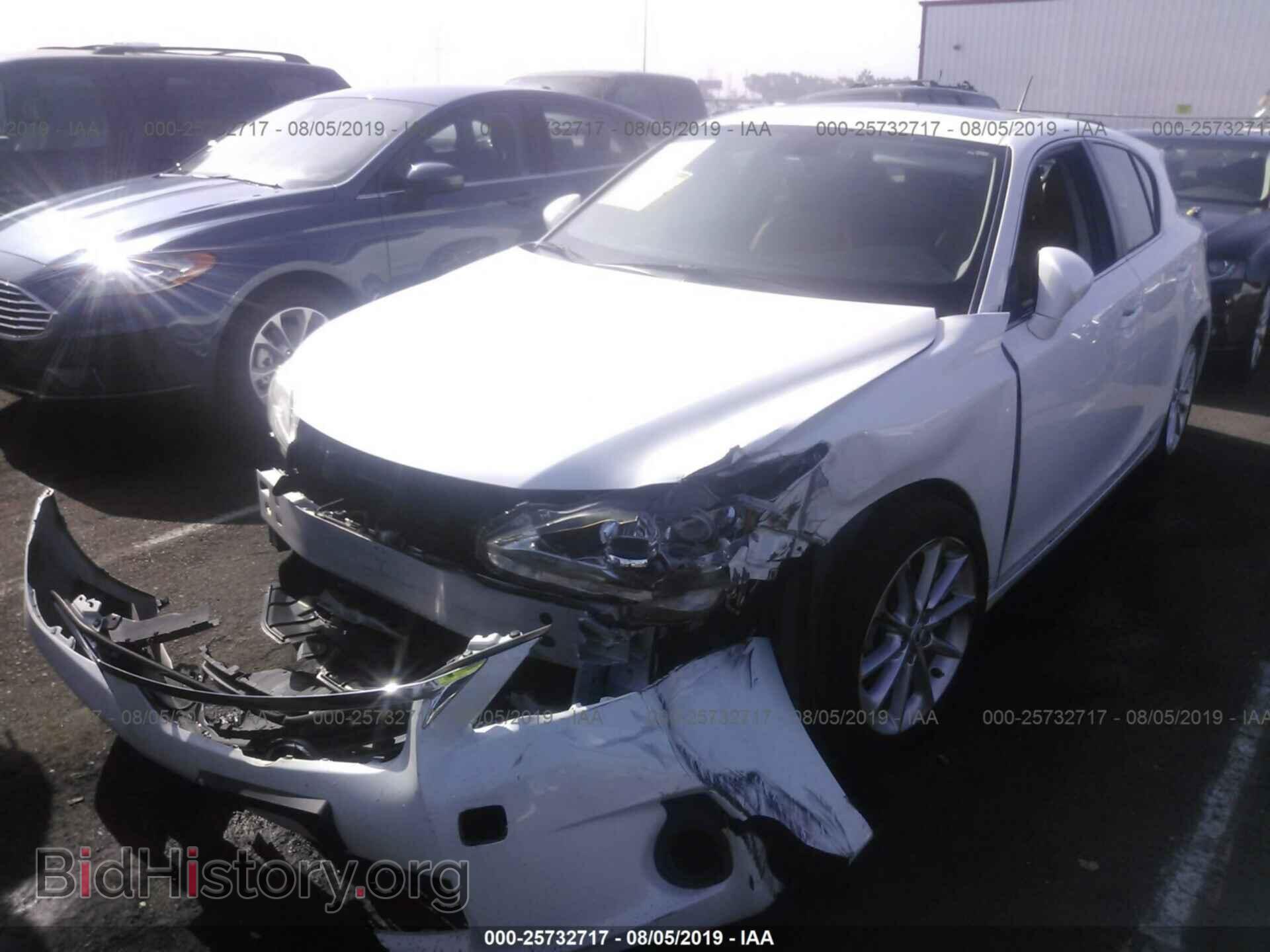 2013 LEXUS CT - VIN: JTHKD5BH7D2142934 - Photo 2