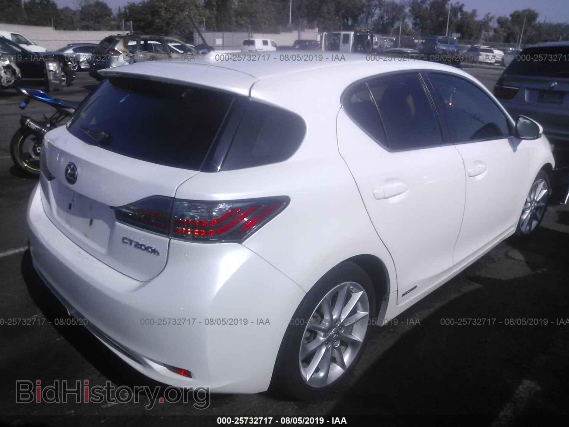 2013 LEXUS CT - VIN: JTHKD5BH7D2142934 - Photo 4