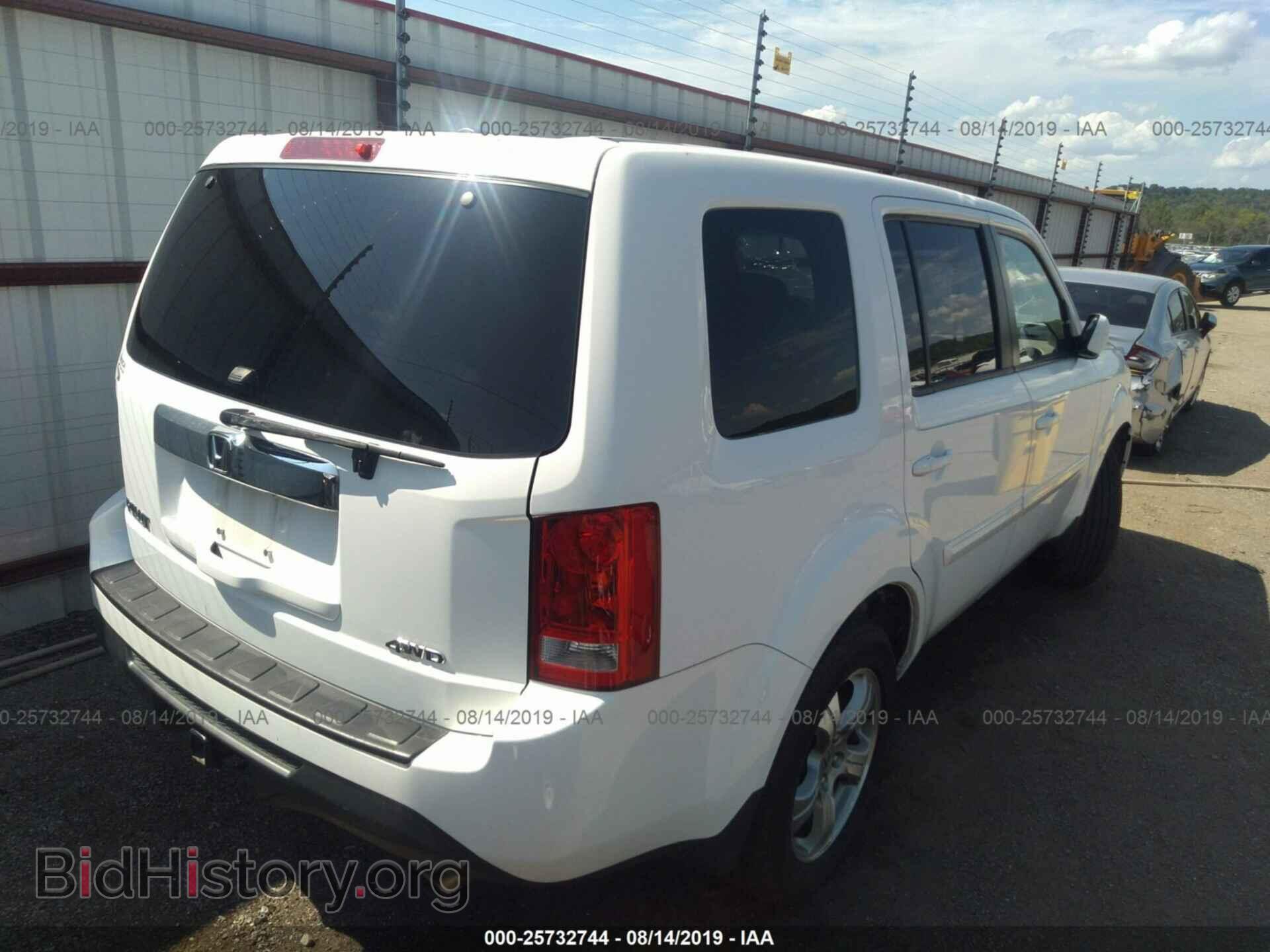 2013 HONDA PILOT - VIN: 5FNYF4H5XDB075725 - Фото 4