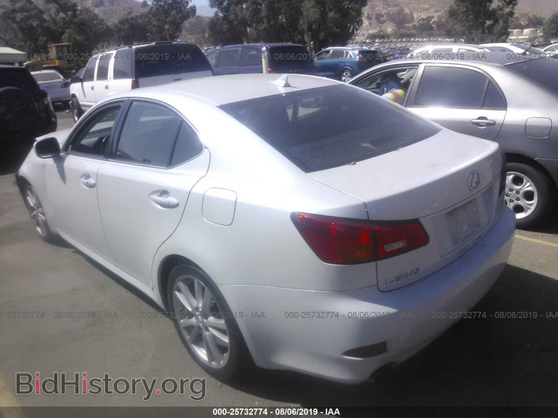 2007 LEXUS IS - VIN: JTHBK262X75030108 - Фото 3