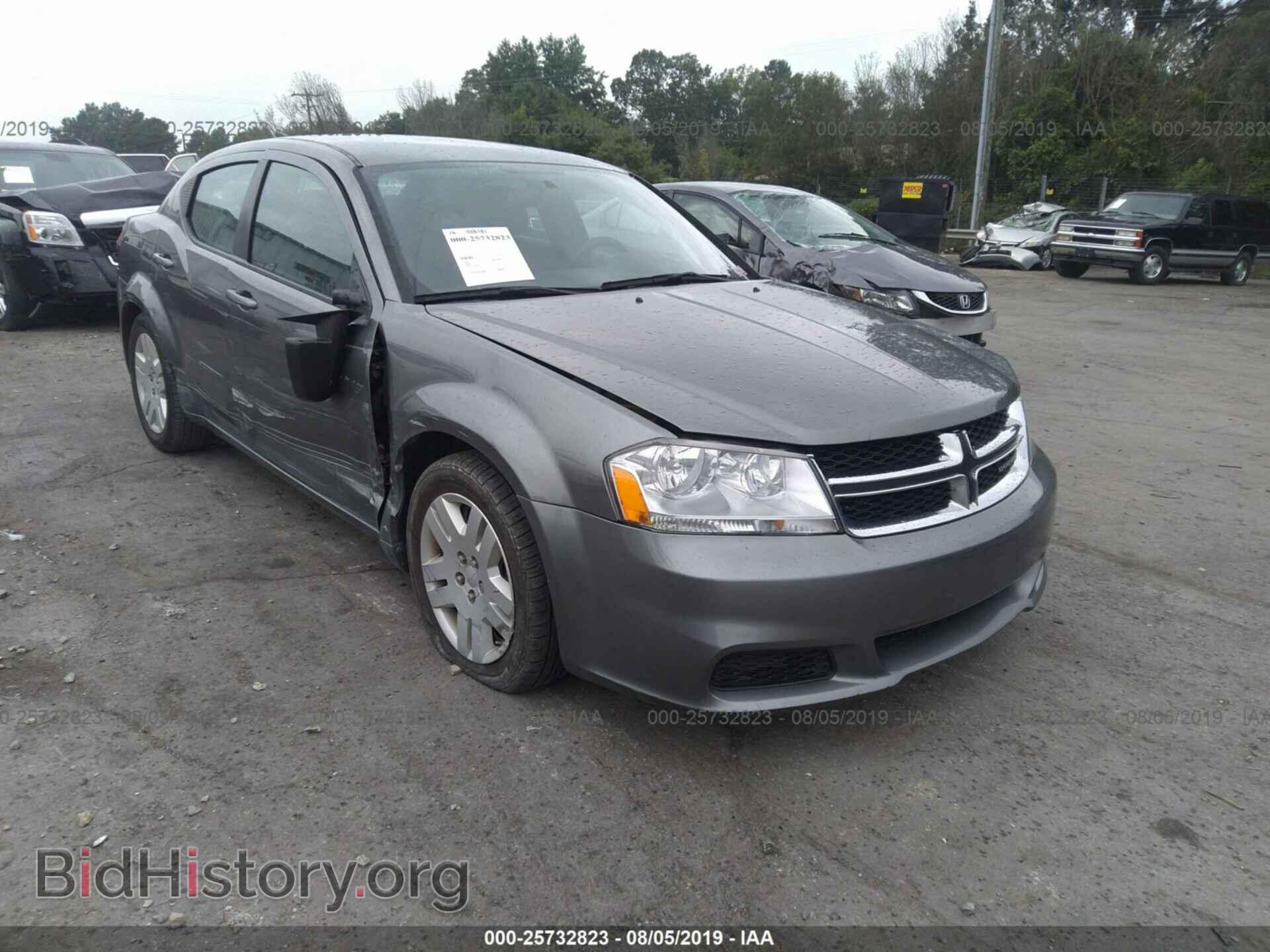 Photo 1C3CDZAB0DN638302 - DODGE AVENGER 2013