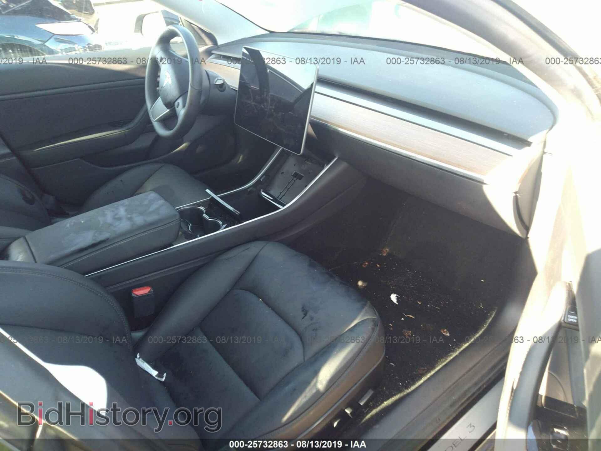 2019 TESLA MODEL 3 - VIN: 5YJ3E1EA8KF307040 - Фото 5