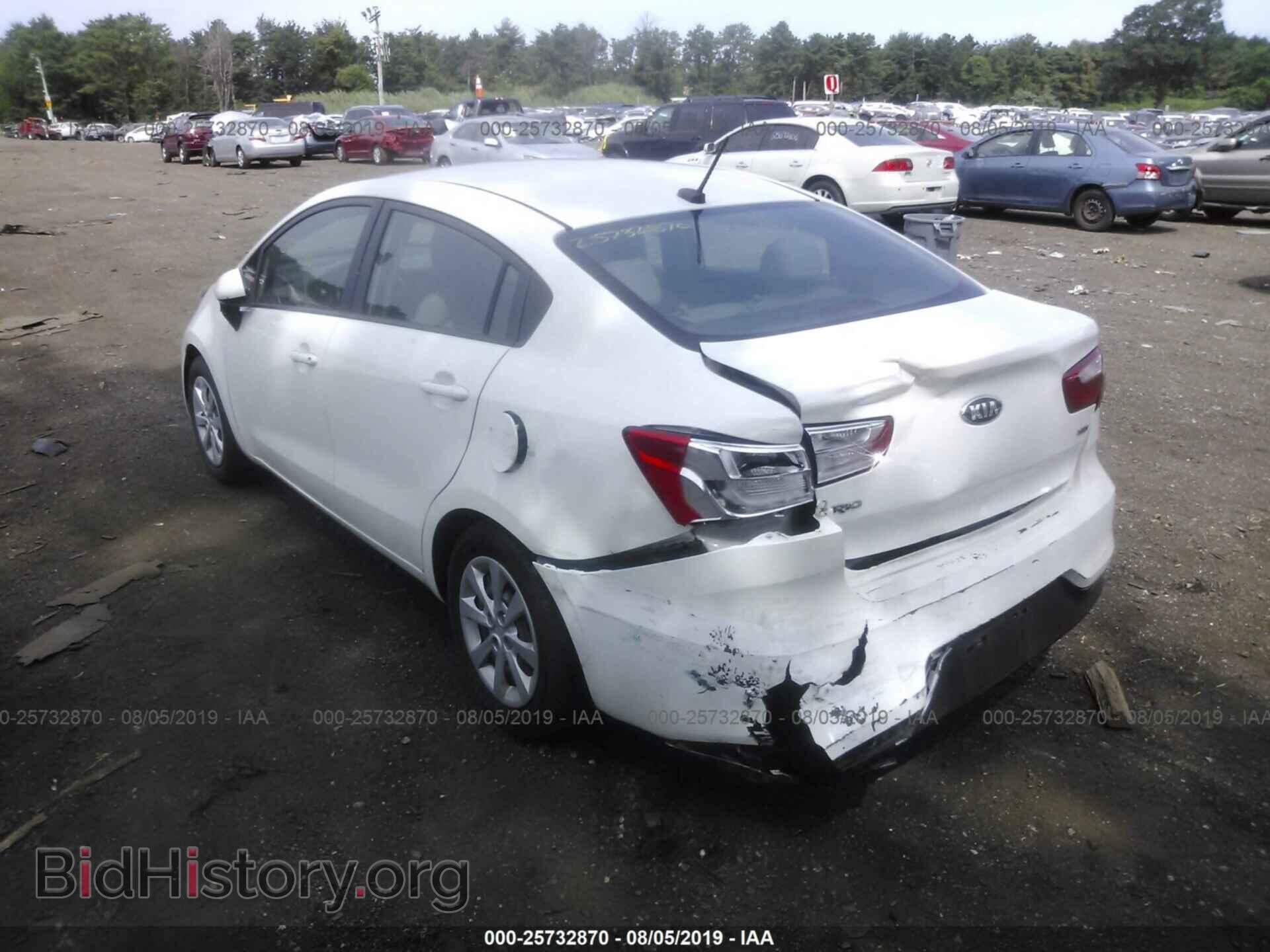 2016 KIA RIO - VIN: KNADM4A30G6578013 - Фото 3