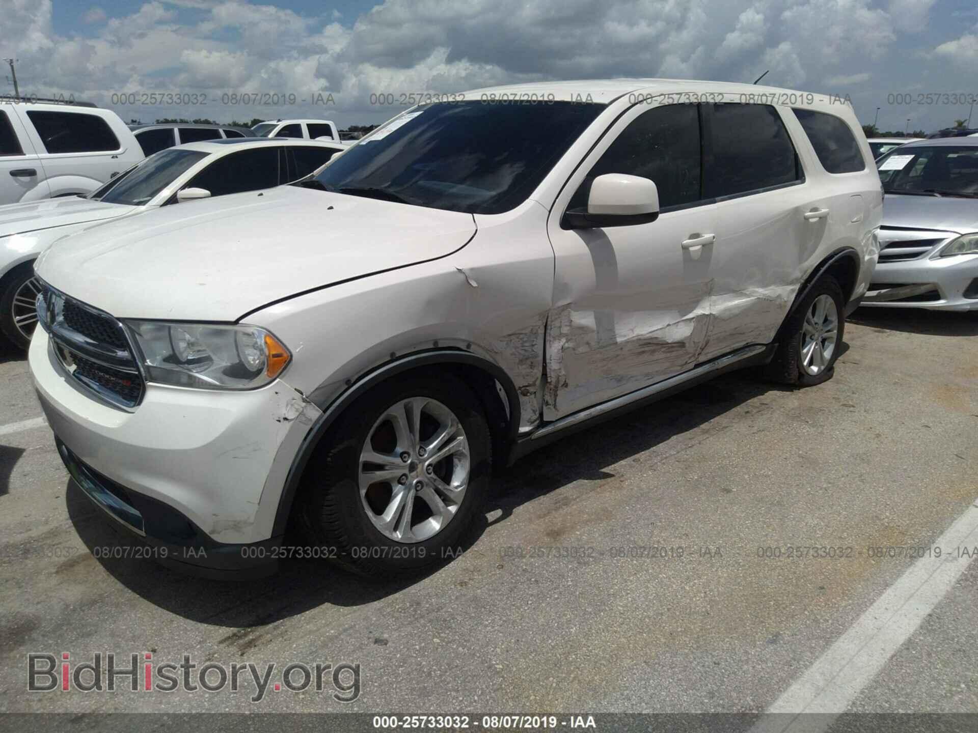 2012 DODGE DURANGO - VIN: 1C4RDHAGXCC230279 - Фото 2