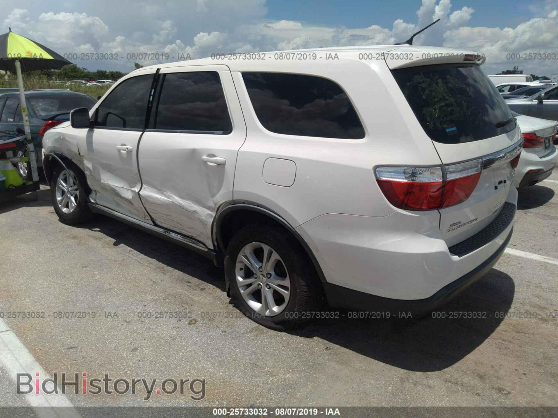 2012 DODGE DURANGO - VIN: 1C4RDHAGXCC230279 - Фото 3