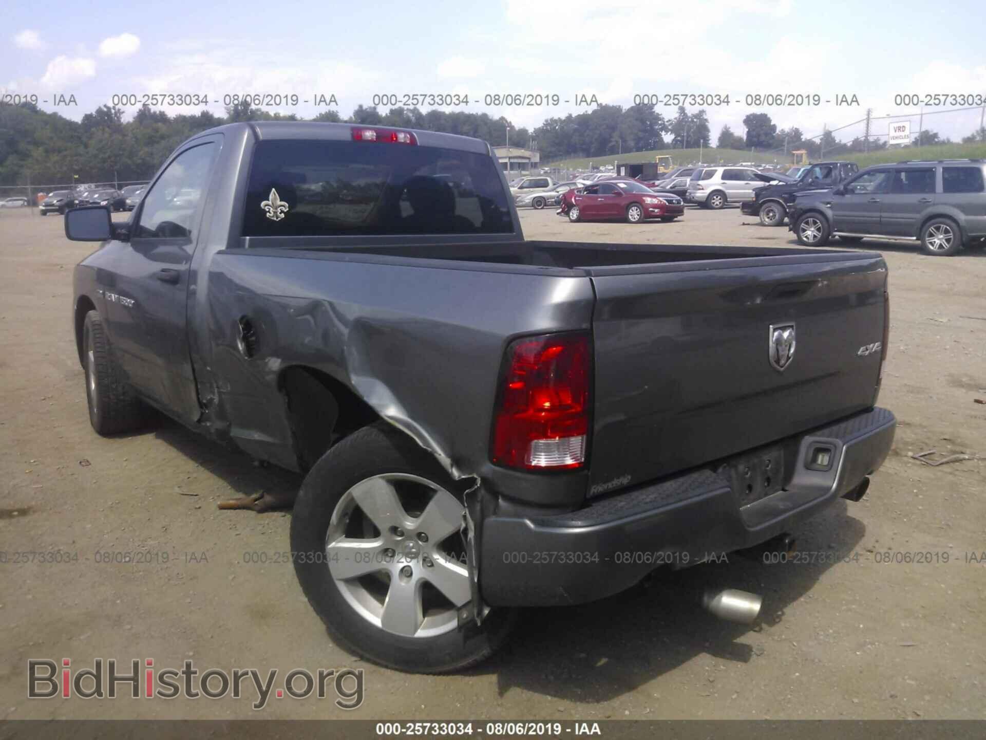 2012 DODGE RAM 1500 - VIN: 3C6JD7AT9CG251245 - Фото 3
