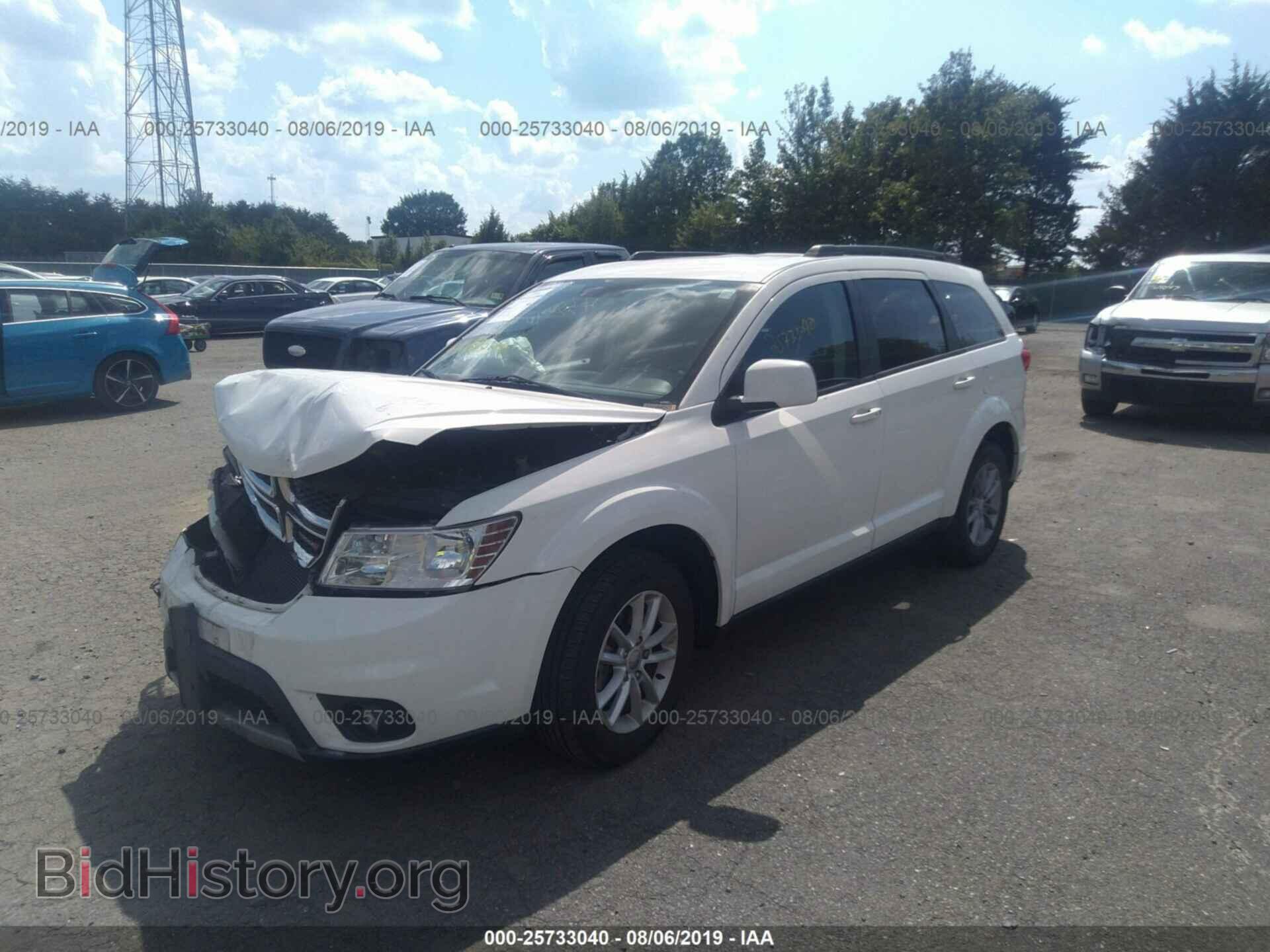2013 DODGE JOURNEY - VIN: 3C4PDCBB3DT517496 - Фото 2