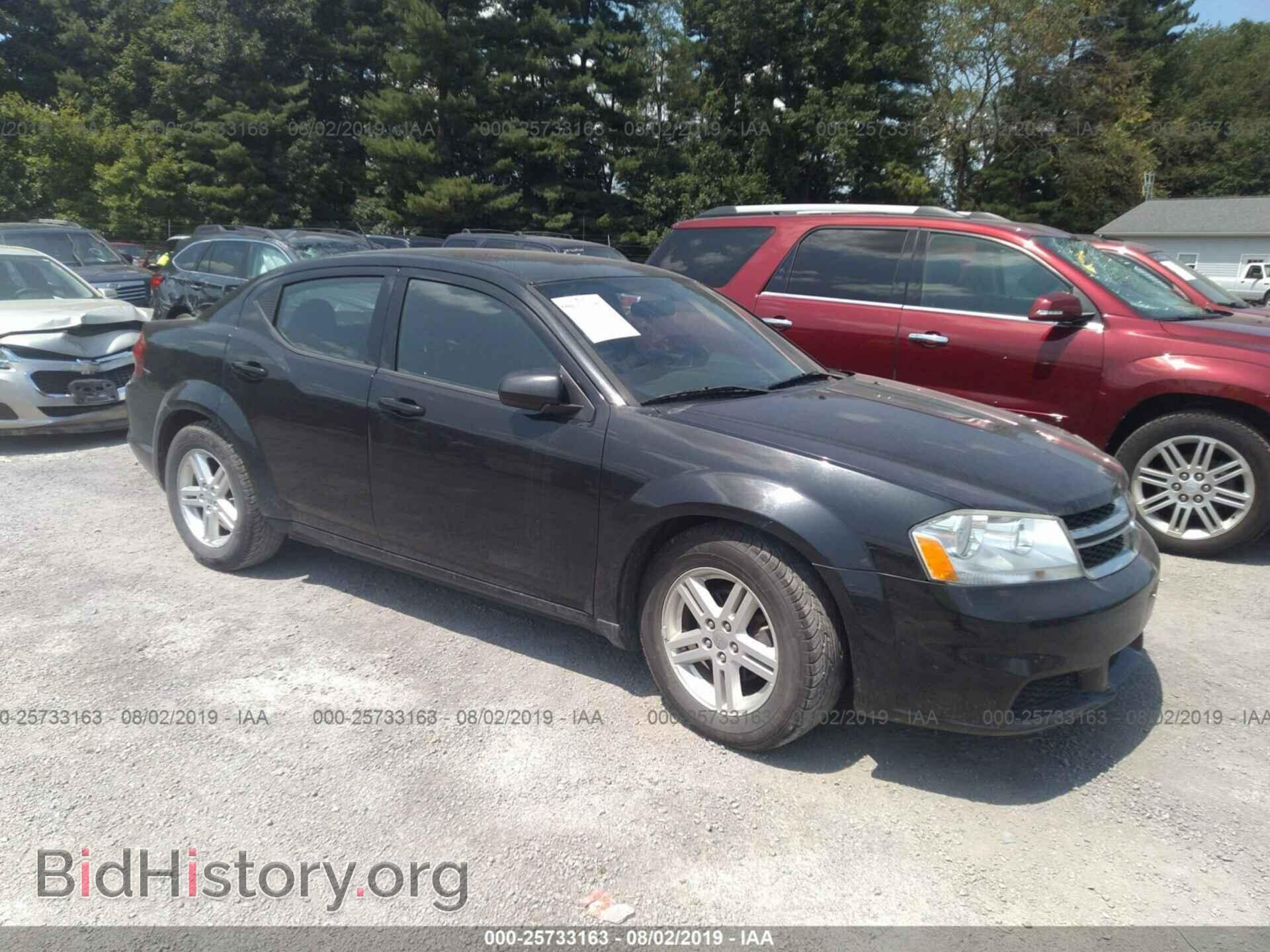 Photo 1B3BD1FB1BN502132 - DODGE AVENGER 2011