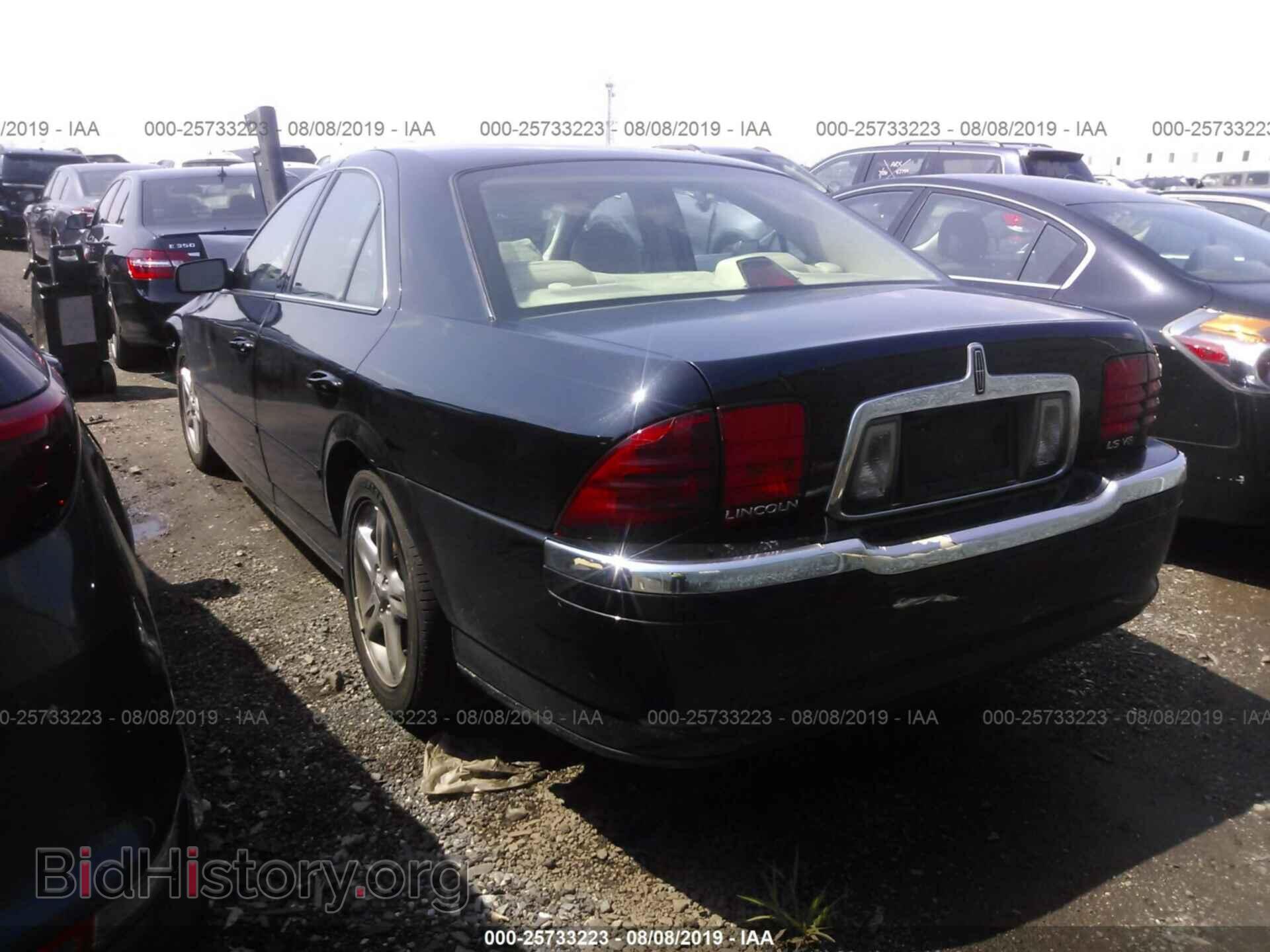 2002 LINCOLN LS - VIN: 1LNHM87A52Y617463 - Фото 3