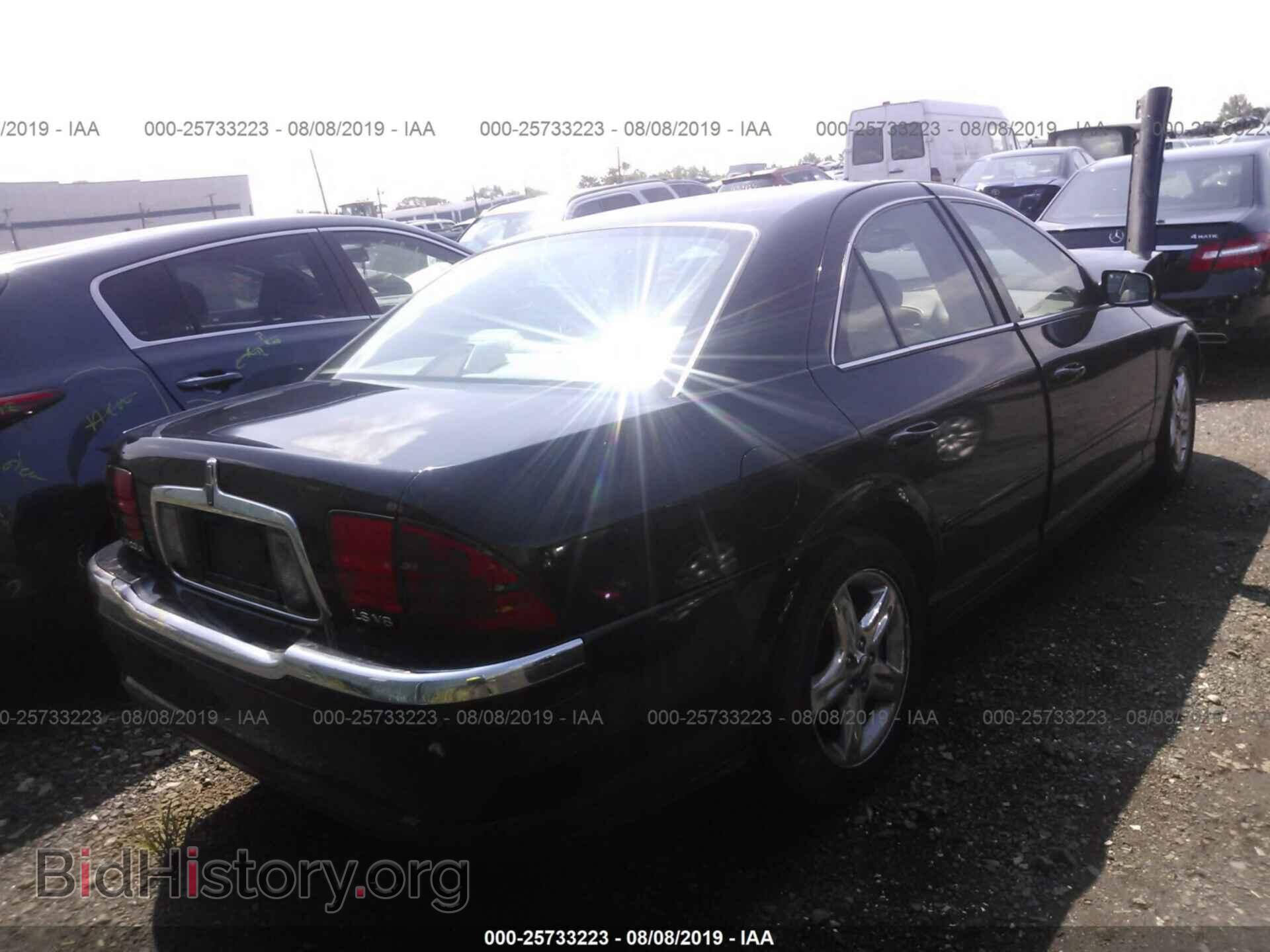 2002 LINCOLN LS - VIN: 1LNHM87A52Y617463 - Фото 4