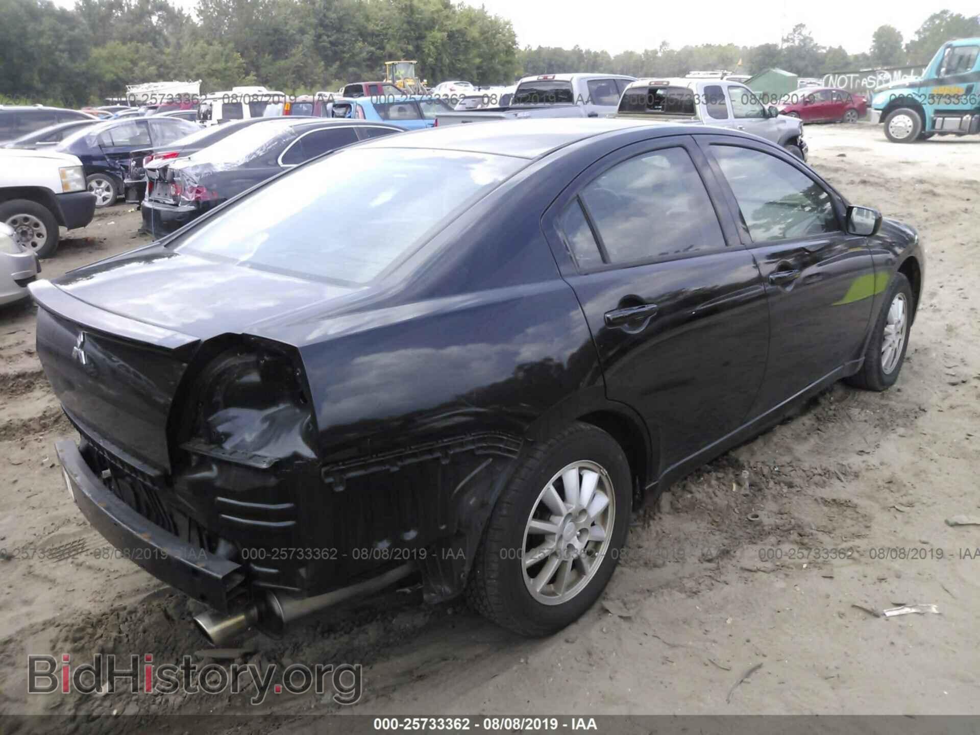 2005 MITSUBISHI GALANT - VIN: 4A3AB36F65E064580 - Фото 4