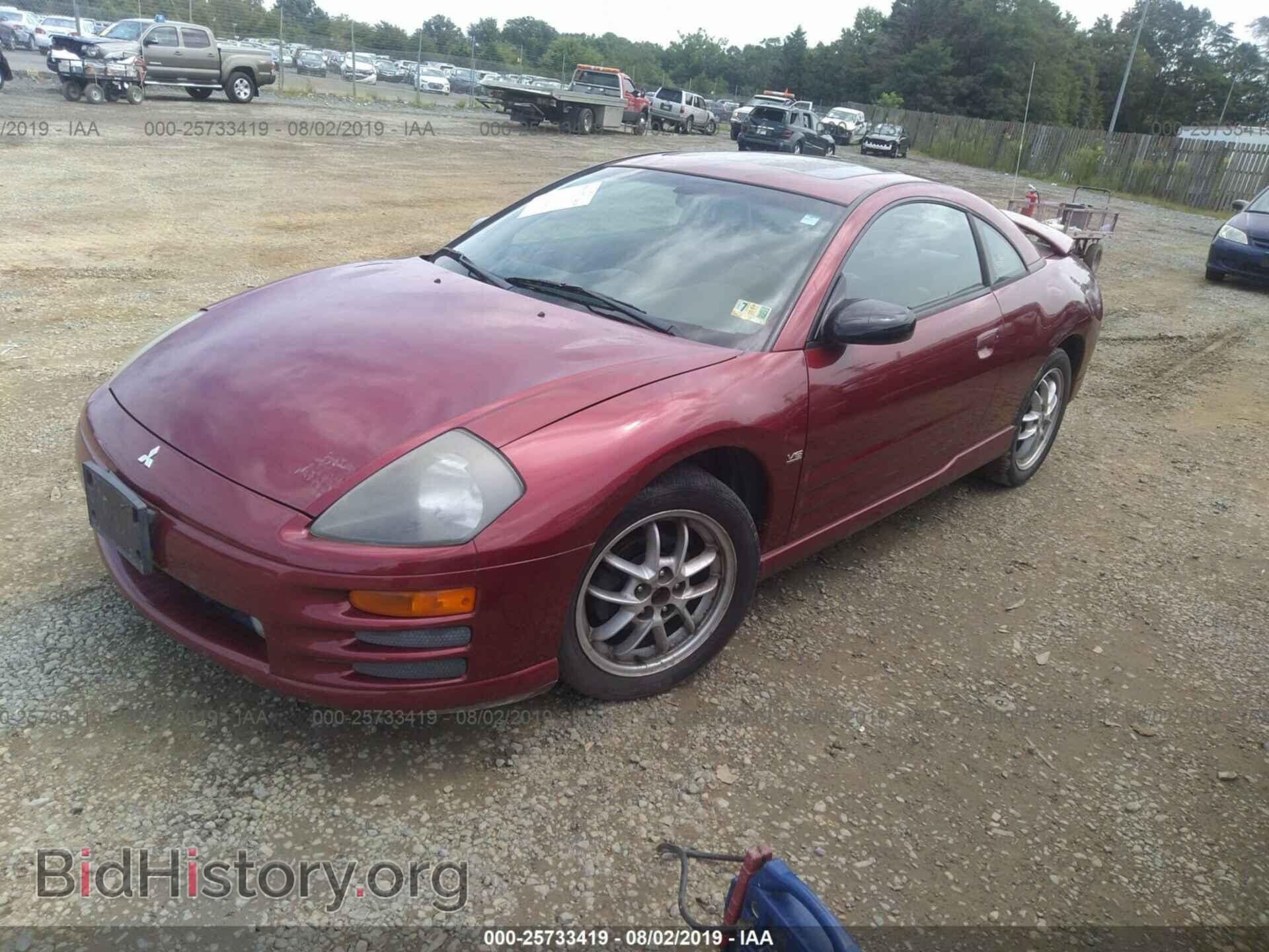 2002 MITSUBISHI ECLIPSE - VIN: 4A3AC54H72E098665 - Photo 2