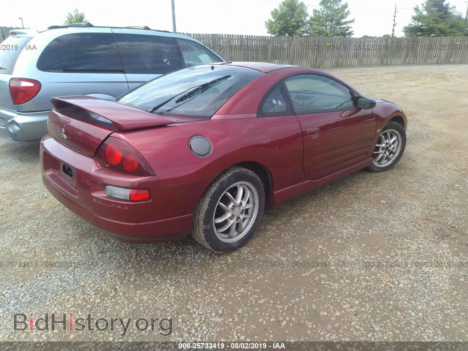 2002 MITSUBISHI ECLIPSE - VIN: 4A3AC54H72E098665 - Photo 4