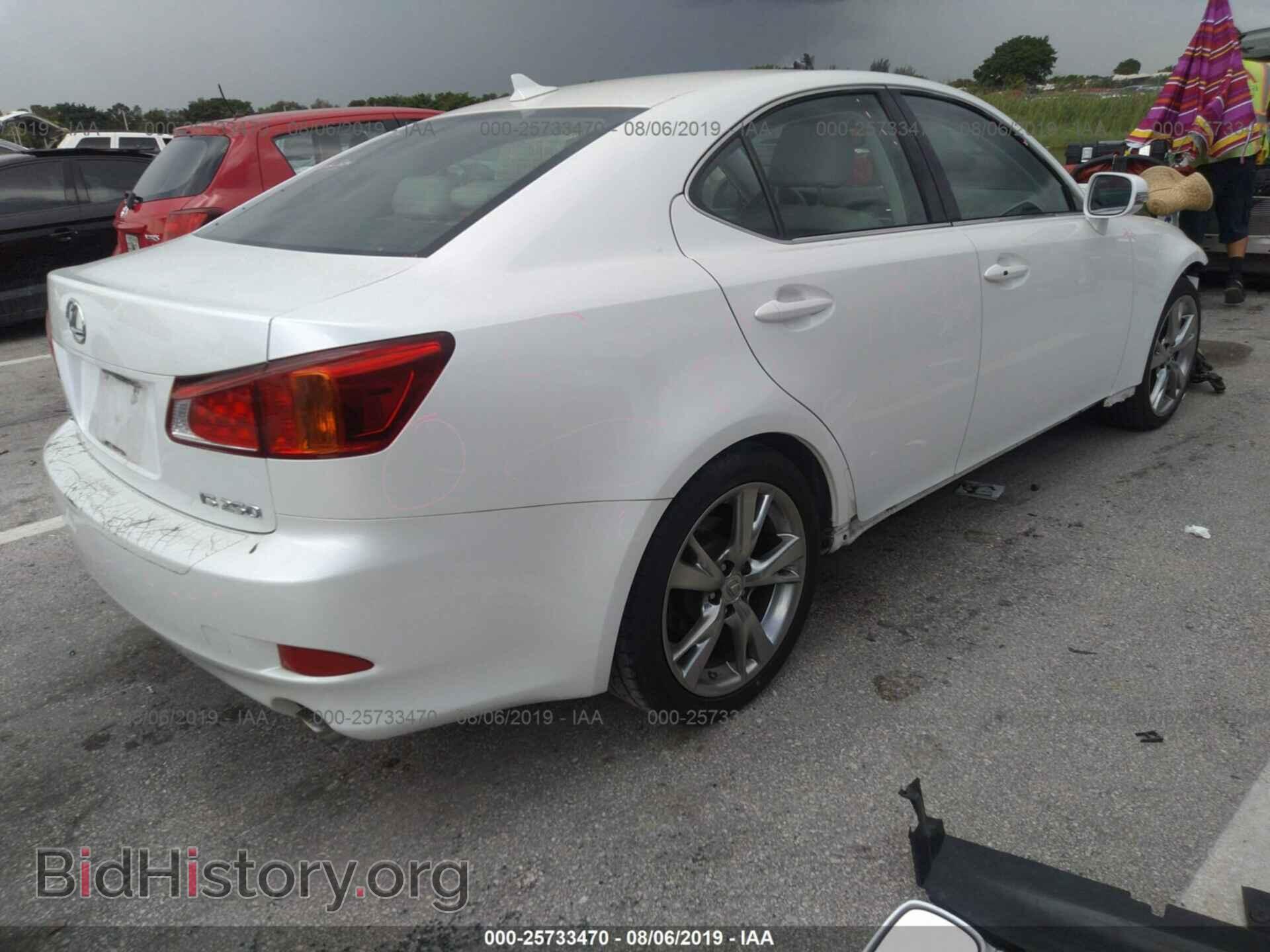 2009 LEXUS IS - VIN: JTHBK262292087455 - Фото 4