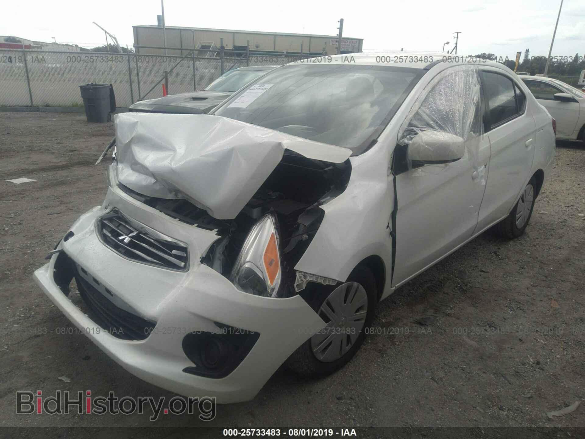 2017 MITSUBISHI MIRAGE - VIN: ML32F3FJ4HHF14896 - Фото 2