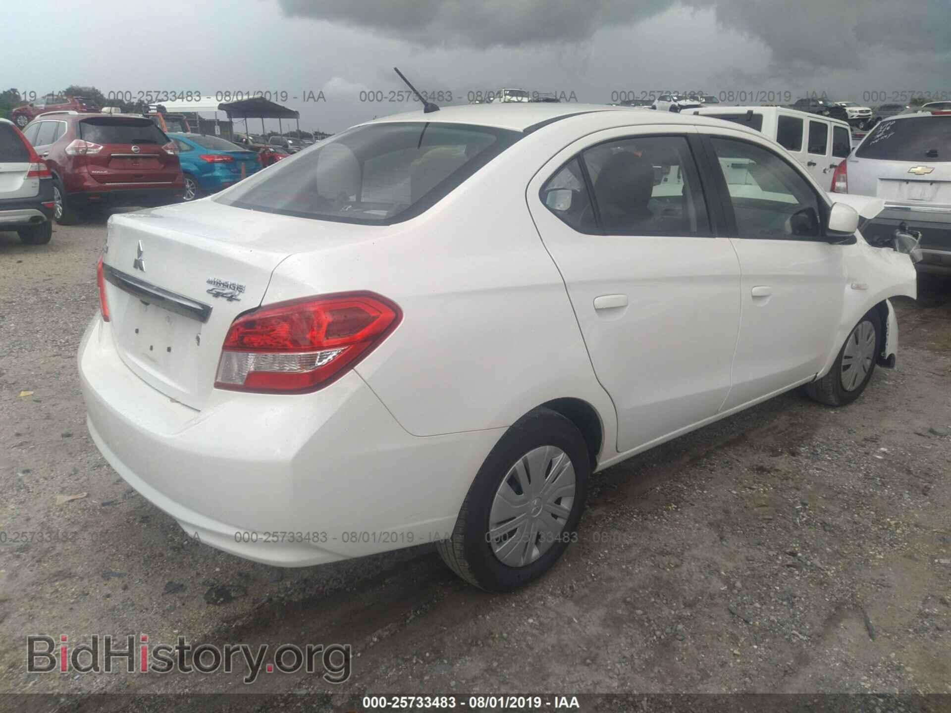 2017 MITSUBISHI MIRAGE - VIN: ML32F3FJ4HHF14896 - Фото 4