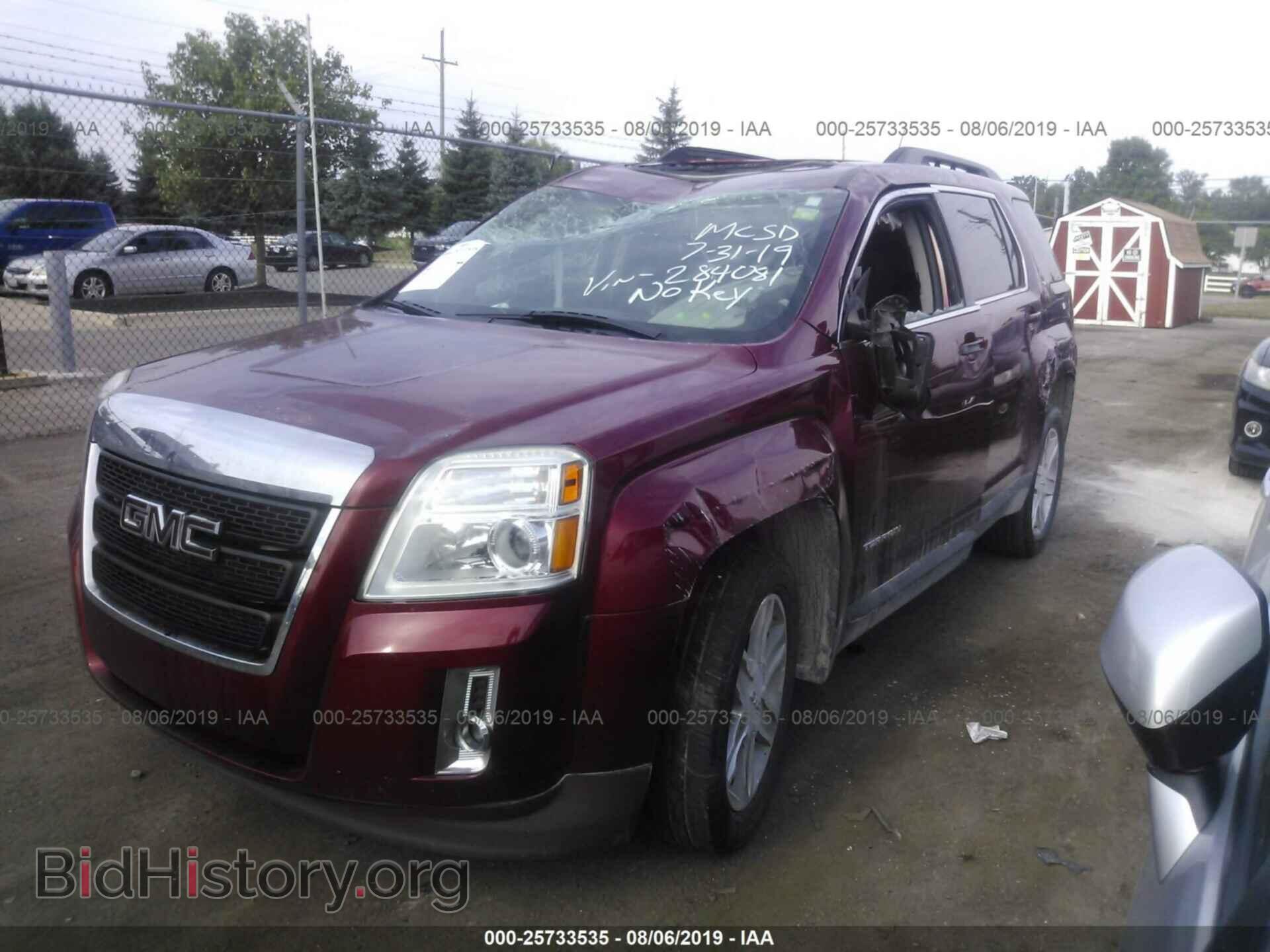 2010 GMC TERRAIN - VIN: 2CTALDEW0A6284081 - Photo 2