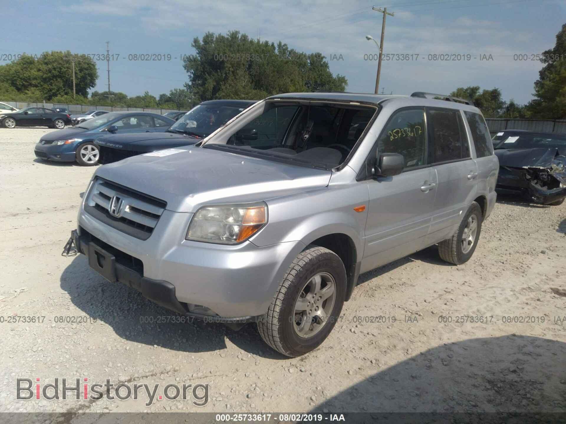 2006 HONDA PILOT - VIN: 5FNYF18516B005130 - Фото 2