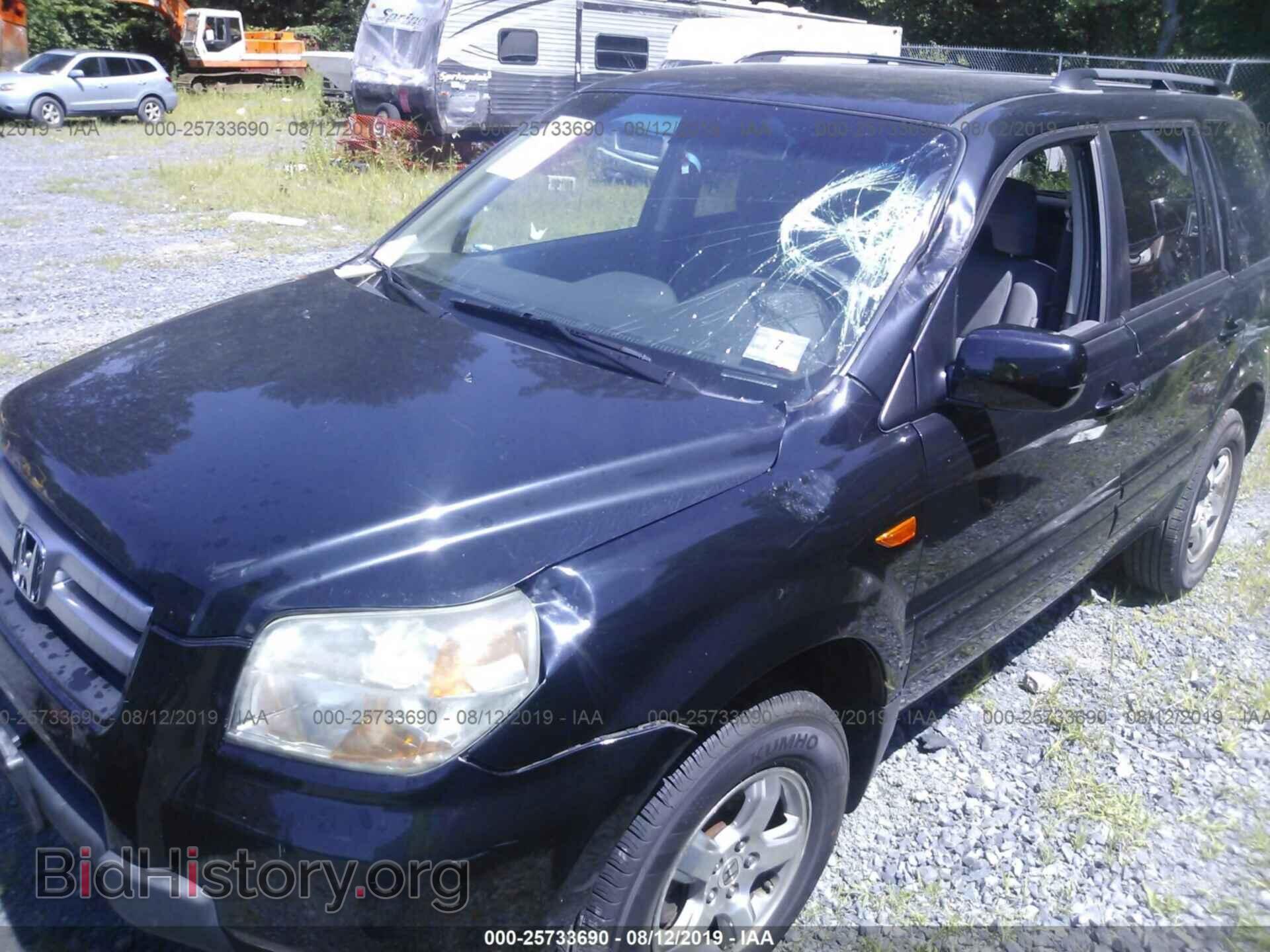 2006 HONDA PILOT - VIN: 2HKYF18416H517141 - Фото 6