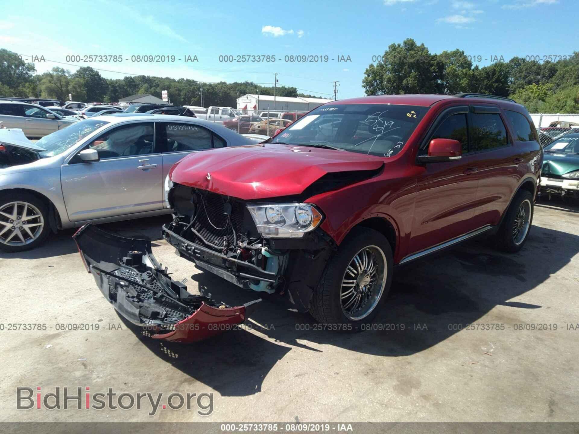 2011 DODGE DURANGO - VIN: 1D4RE4GG3BC634863 - Фото 2