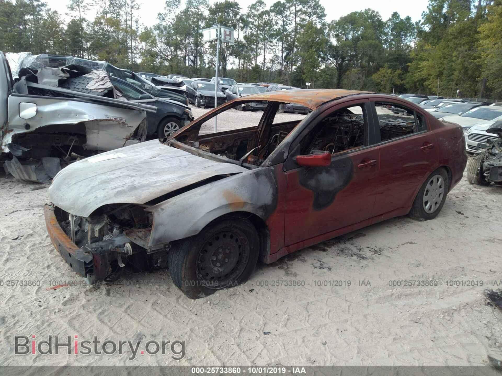 2012 MITSUBISHI GALANT - VIN: 4A32B3FF5CE019826 - Фото 2
