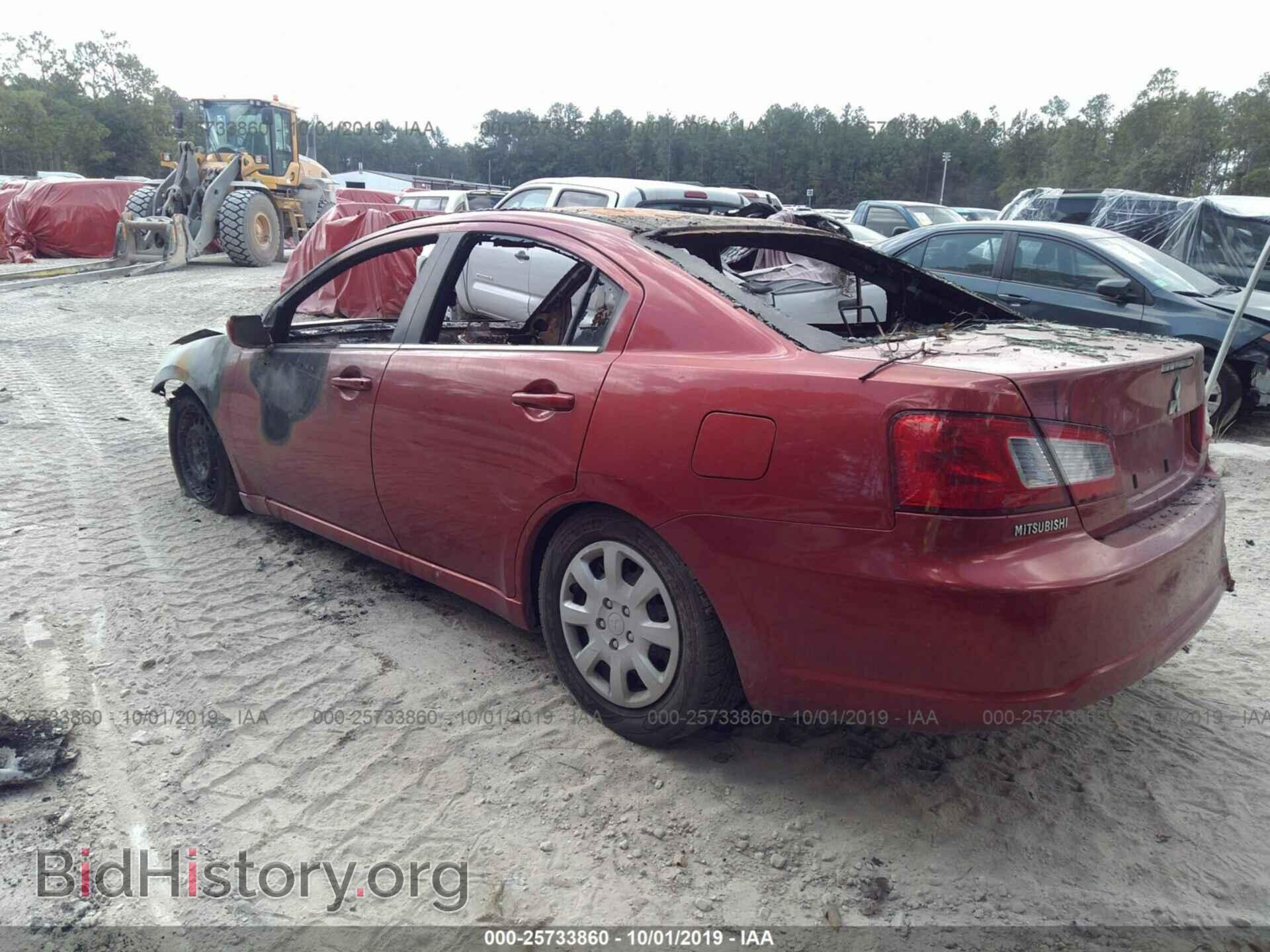 2012 MITSUBISHI GALANT - VIN: 4A32B3FF5CE019826 - Фото 3
