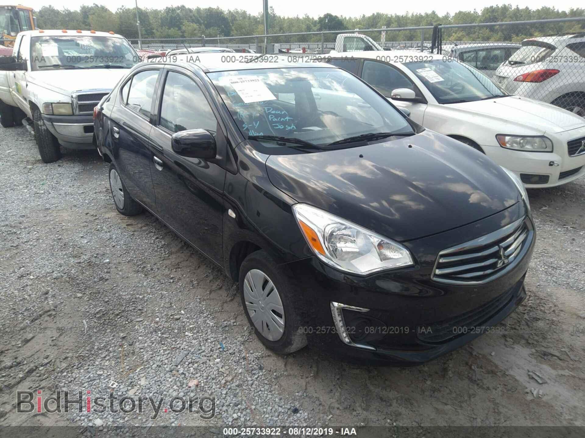 Photo ML32F3FJ9HHF06485 - MITSUBISHI MIRAGE 2017