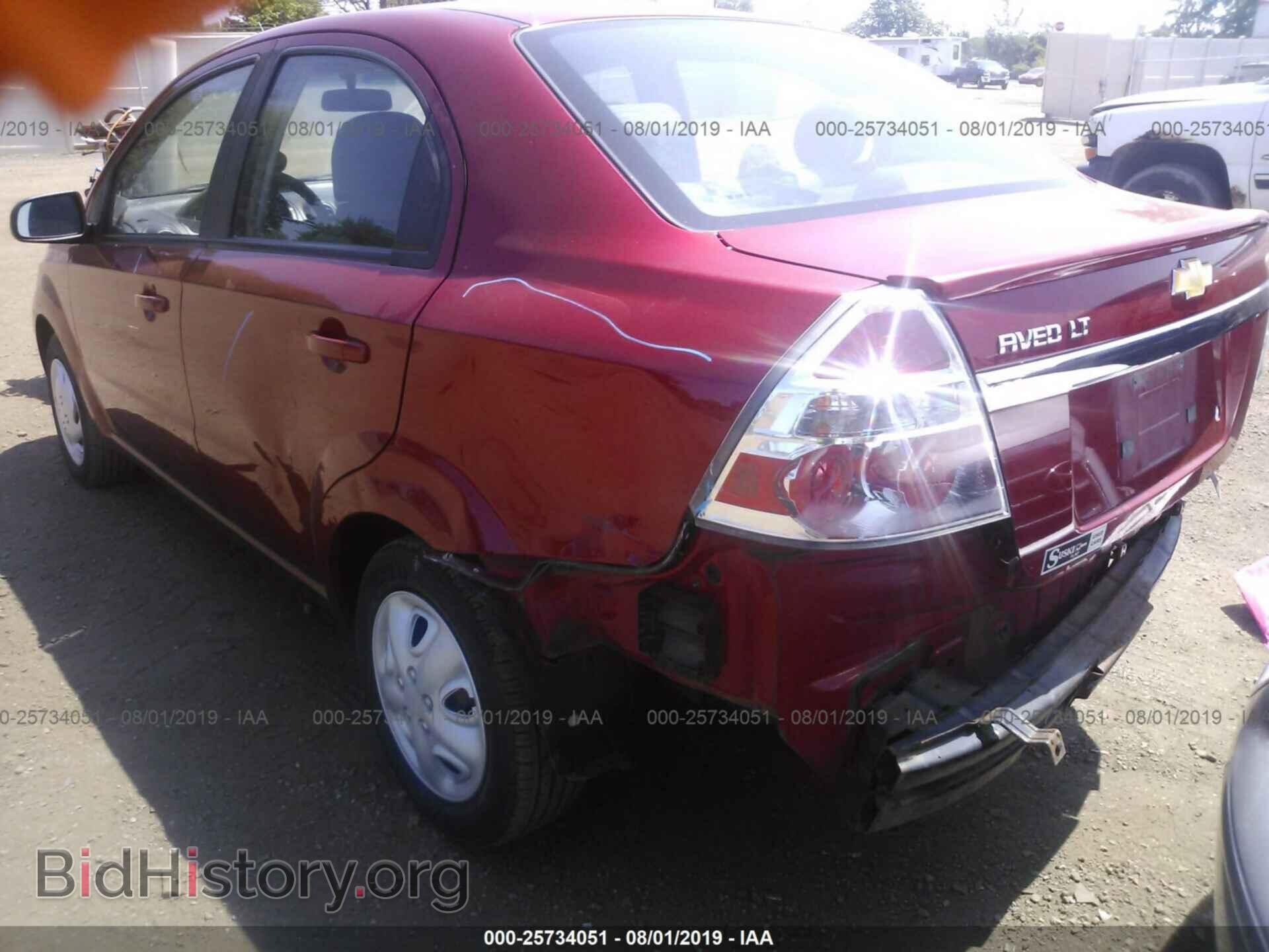 2011 CHEVROLET AVEO - VIN: KL1TD5DE4BB131869 - Фото 6