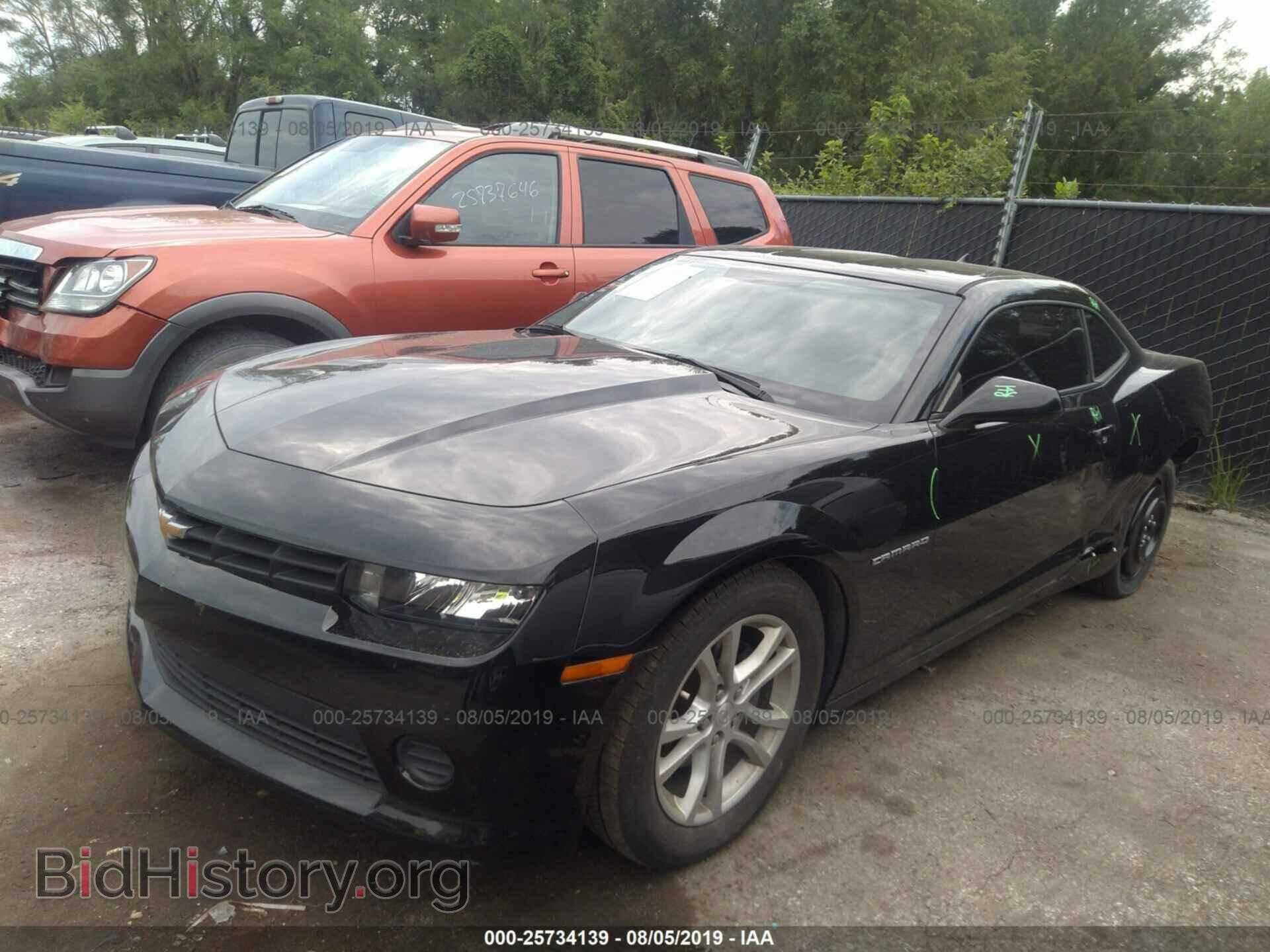 2014 CHEVROLET CAMARO - VIN: 2G1FA1E30E9138692 - Фото 2
