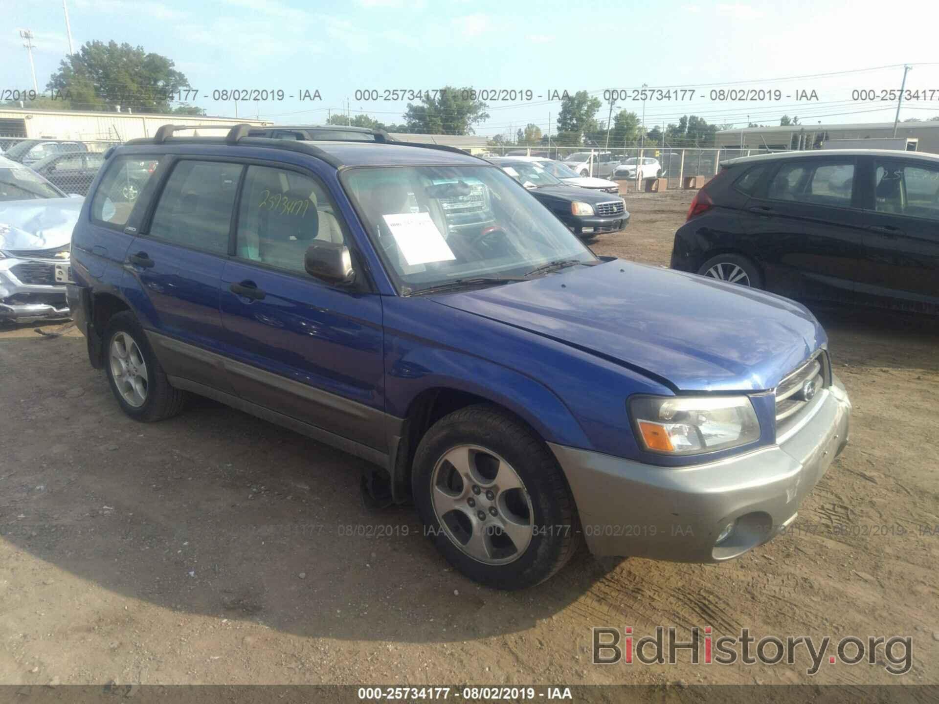 Photo JF1SG65623H720643 - SUBARU FORESTER 2003