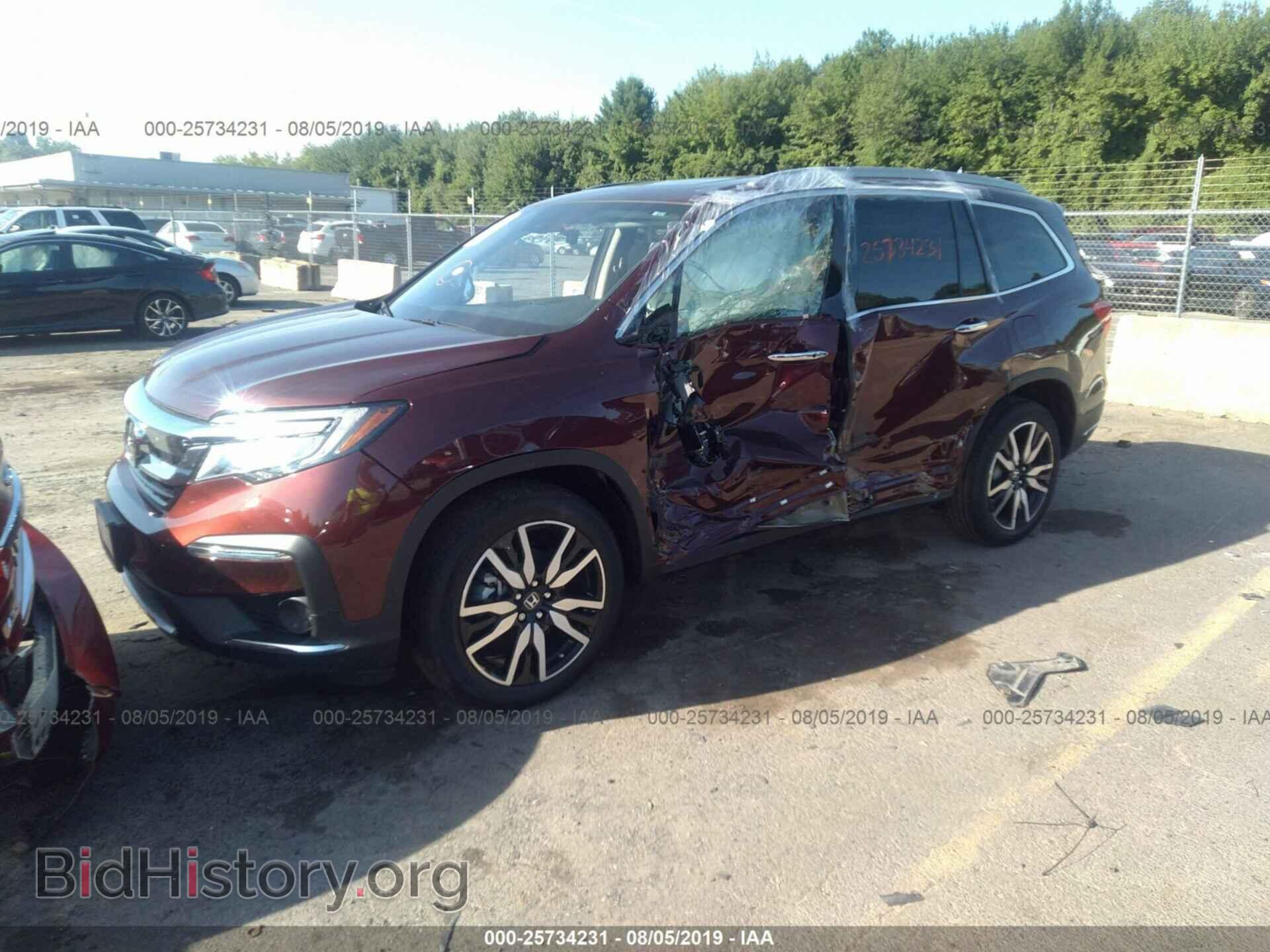 2019 HONDA PILOT - VIN: 5FNYF6H98KB065724 - Фото 2