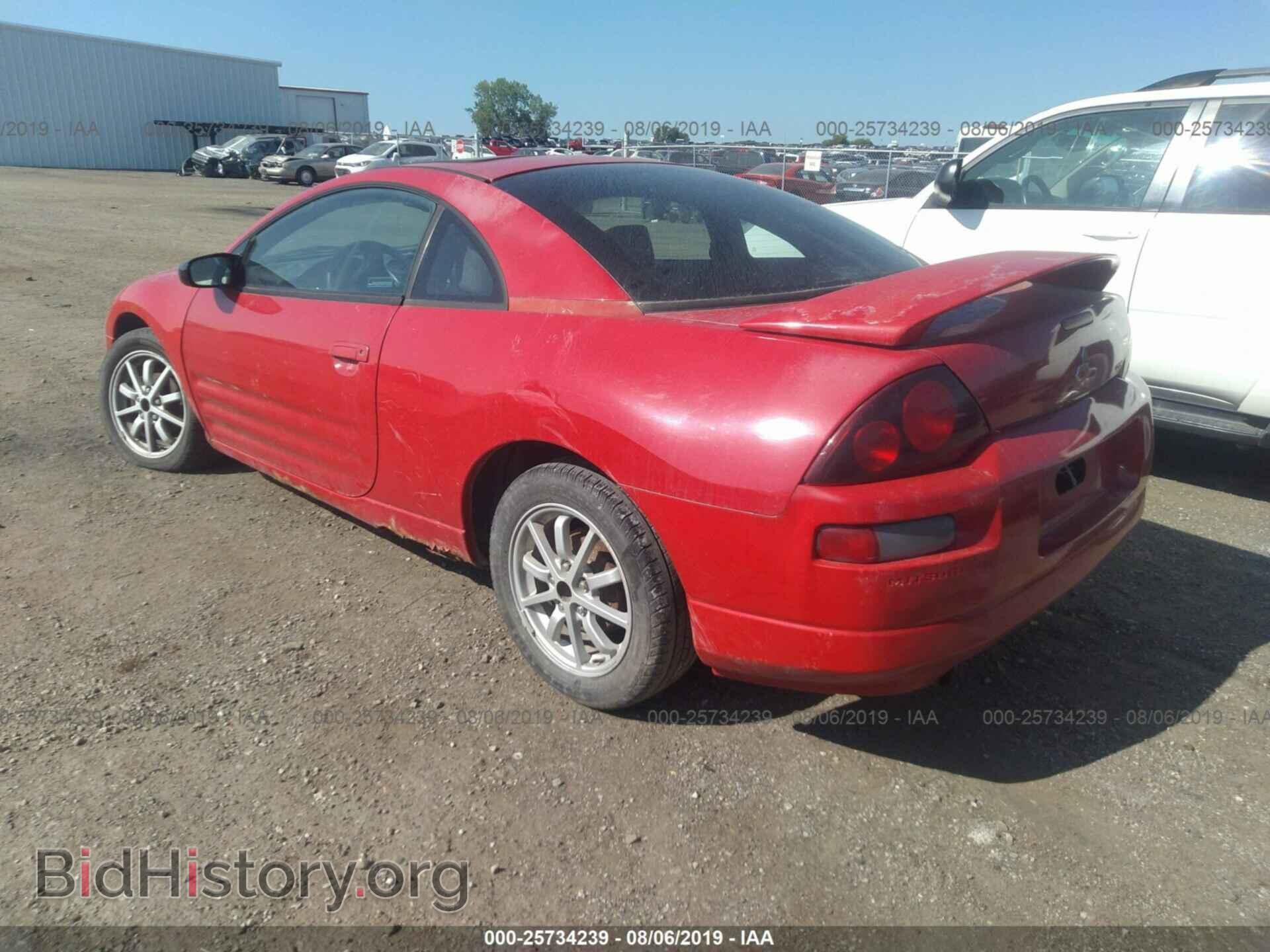 2000 MITSUBISHI ECLIPSE - VIN: 4A3AC44G6YE172944 - Фото 3