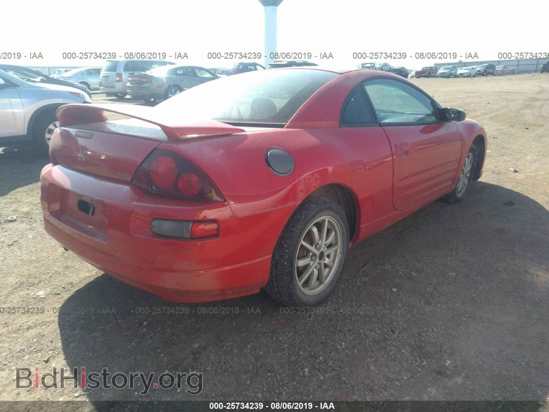 2000 MITSUBISHI ECLIPSE - VIN: 4A3AC44G6YE172944 - Фото 4