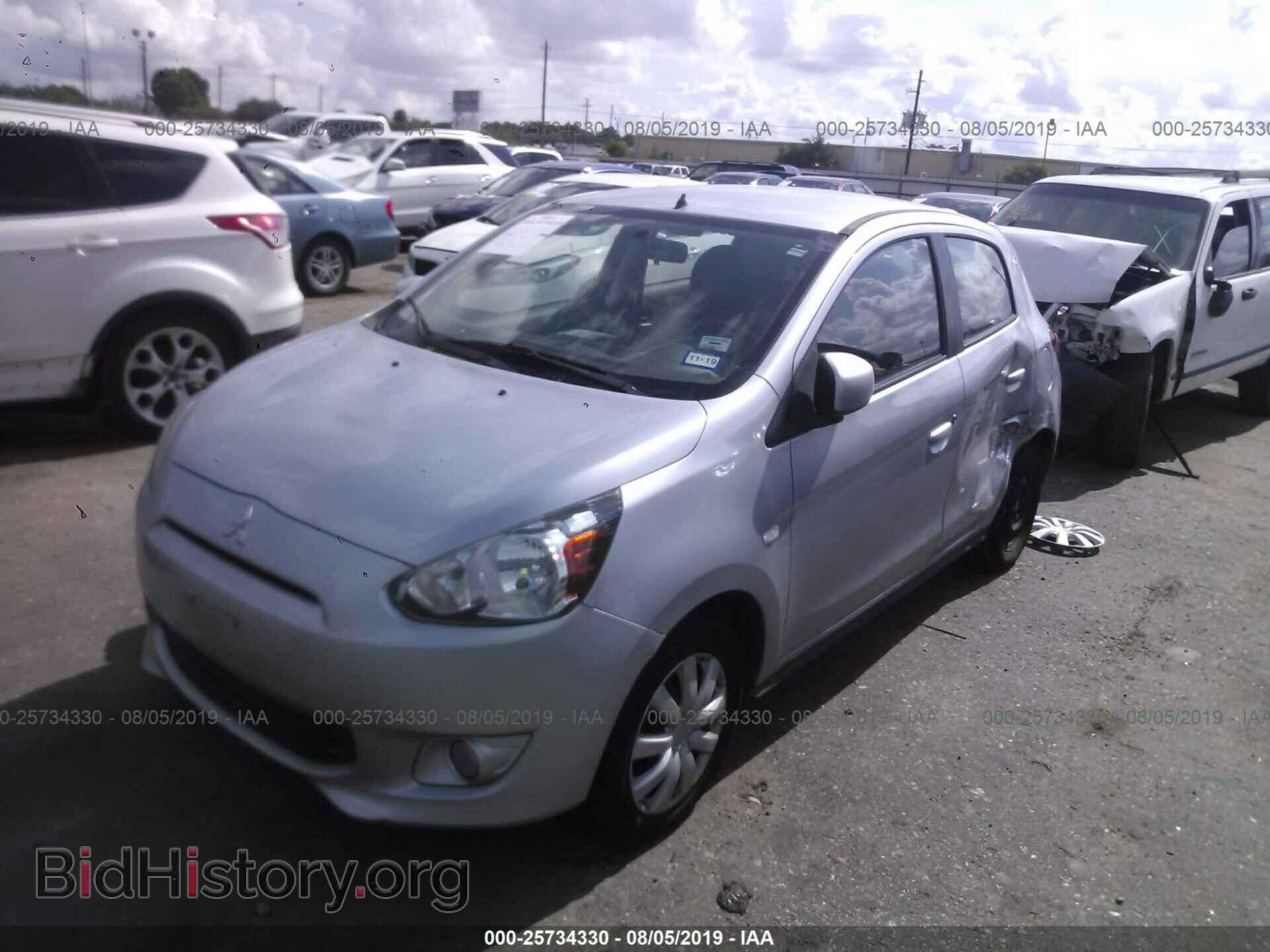 2014 MITSUBISHI MIRAGE - VIN: ML32A3HJ9EH013846 - Фото 2
