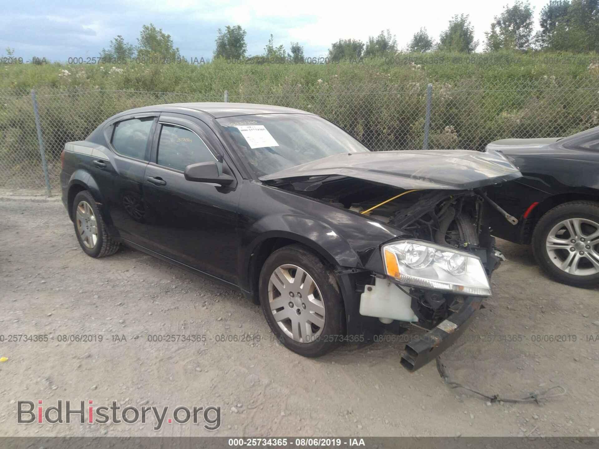 Photo 1C3CDZAB7DN702626 - DODGE AVENGER 2013