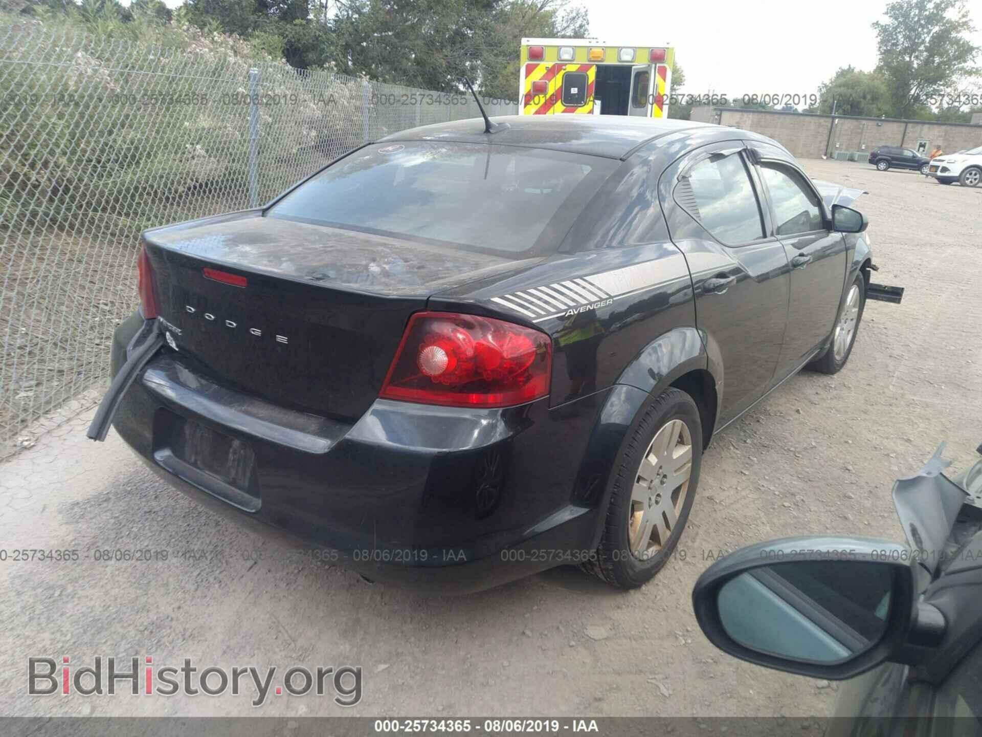 2013 DODGE AVENGER - VIN: 1C3CDZAB7DN702626 - Photo 4