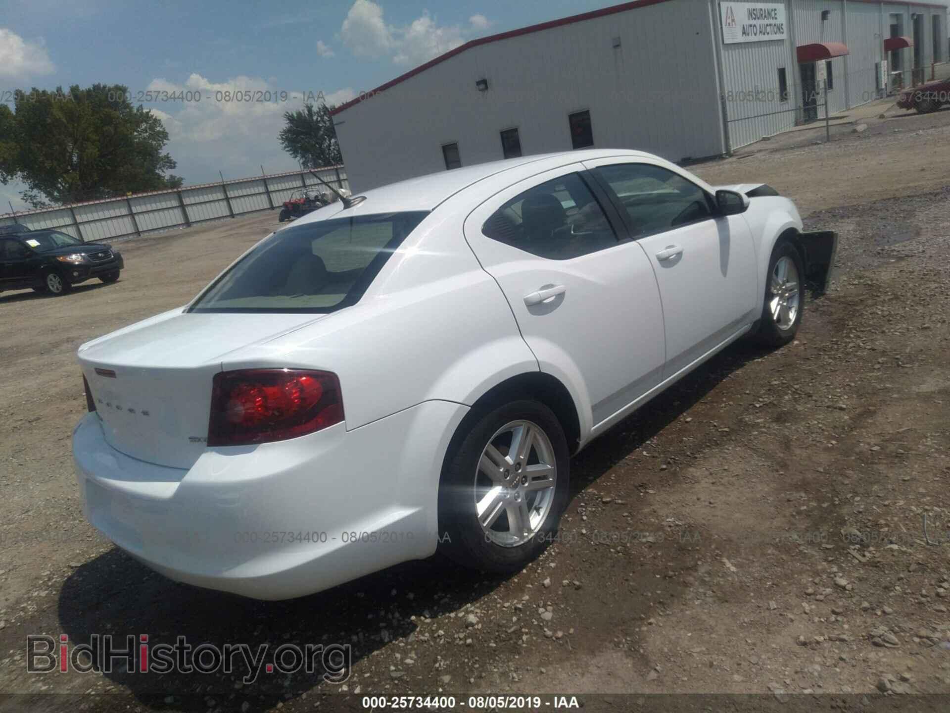 2013 DODGE AVENGER - VIN: 1C3CDZCB4DN619717 - Фото 4