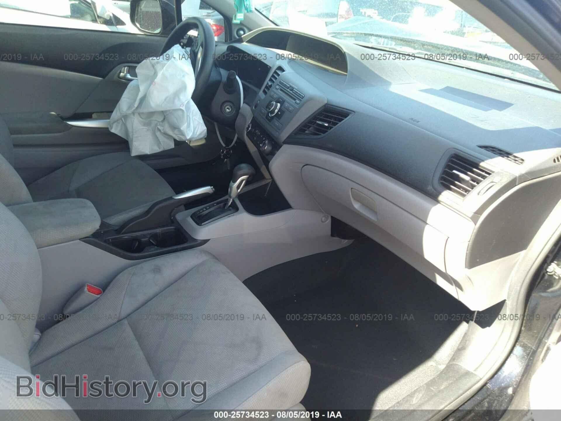 2012 HONDA CIVIC - VIN: 2HGFG3B87CH531708 - Фото 5