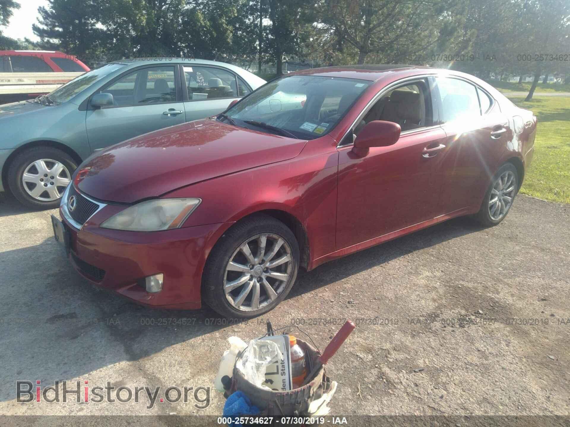 2007 LEXUS IS - VIN: JTHCK262475009839 - Фото 2