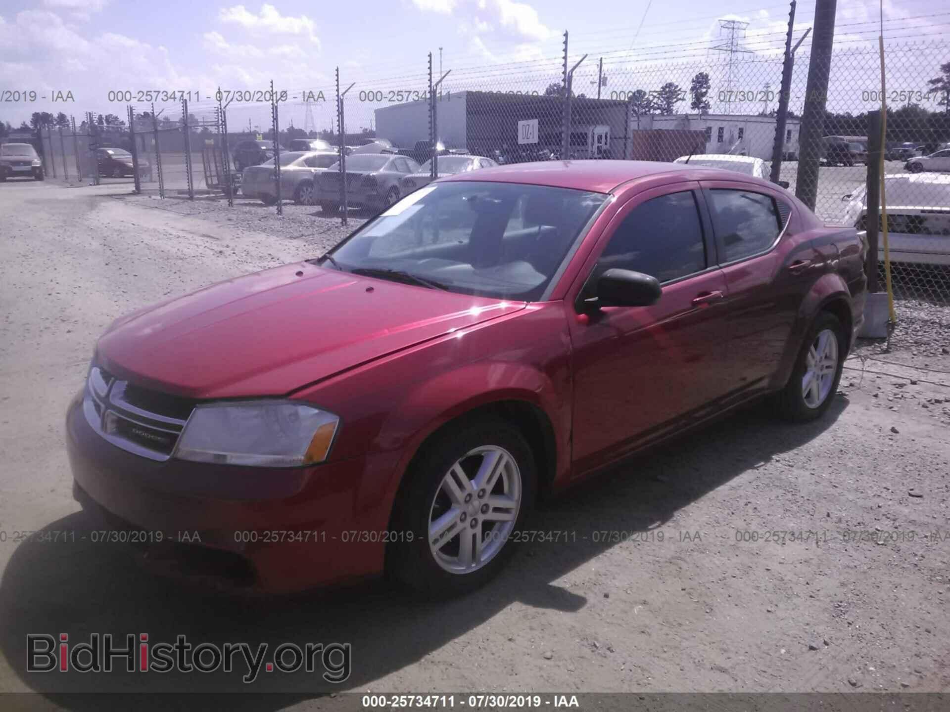 2012 DODGE AVENGER - VIN: 1C3CDZCB6CN287133 - Photo 2