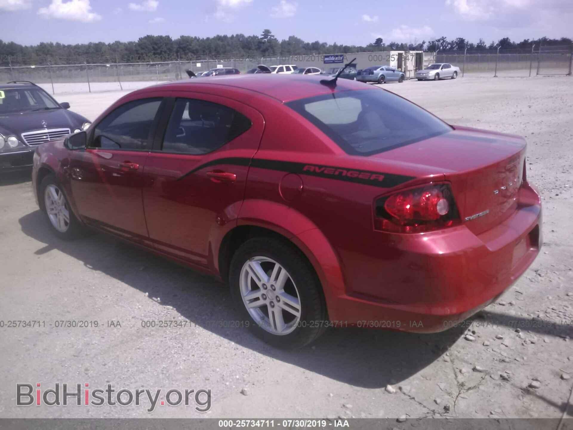 2012 DODGE AVENGER - VIN: 1C3CDZCB6CN287133 - Photo 3