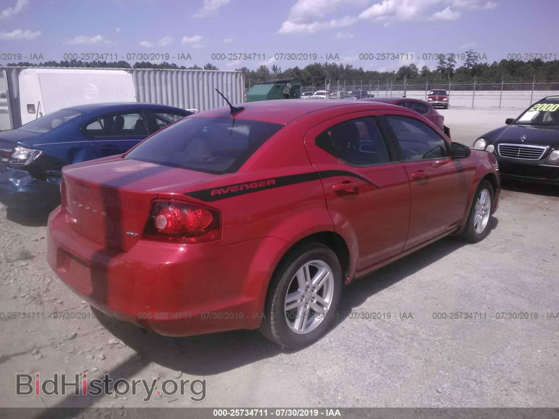 2012 DODGE AVENGER - VIN: 1C3CDZCB6CN287133 - Photo 4