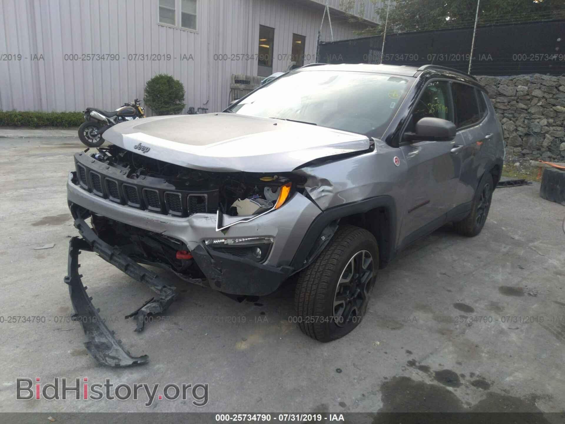 2019 JEEP COMPASS - VIN: 3C4NJDDB4KT686054 - Фото 2