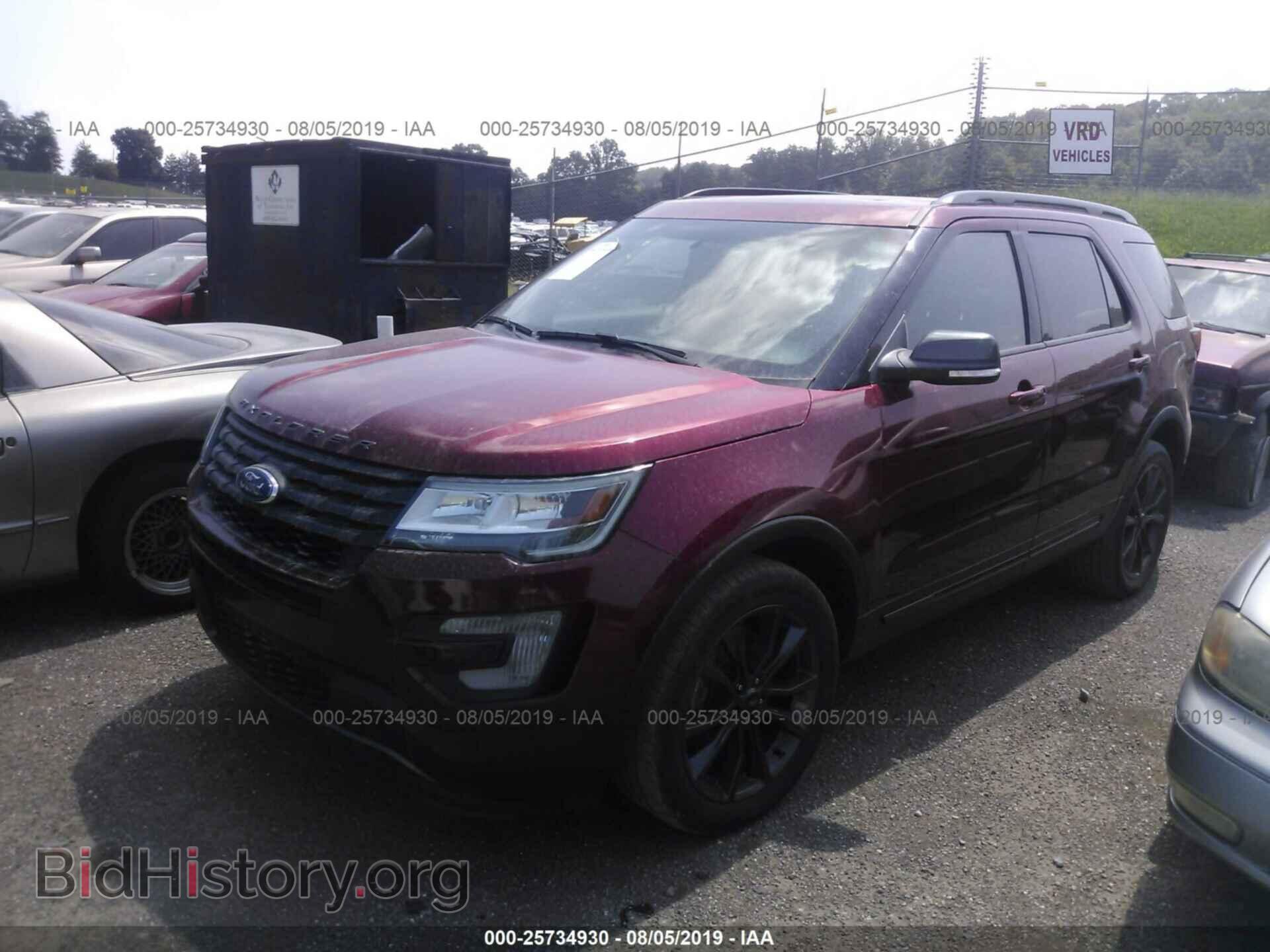 2017 FORD EXPLORER - VIN: 1FM5K8D8XHGB50937 - Фото 2
