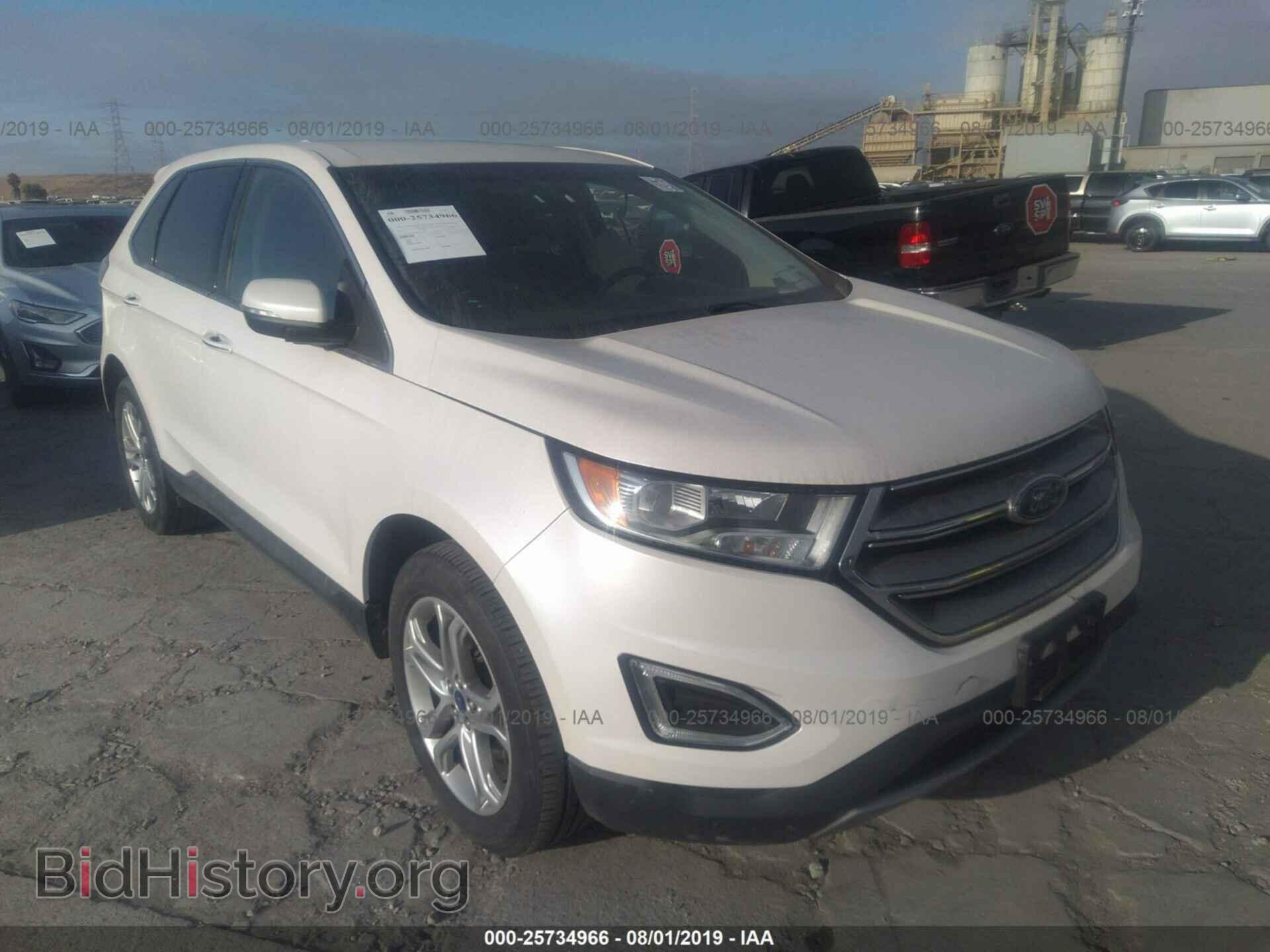Фотография 2FMPK4K92HBB91082 - FORD EDGE 2017