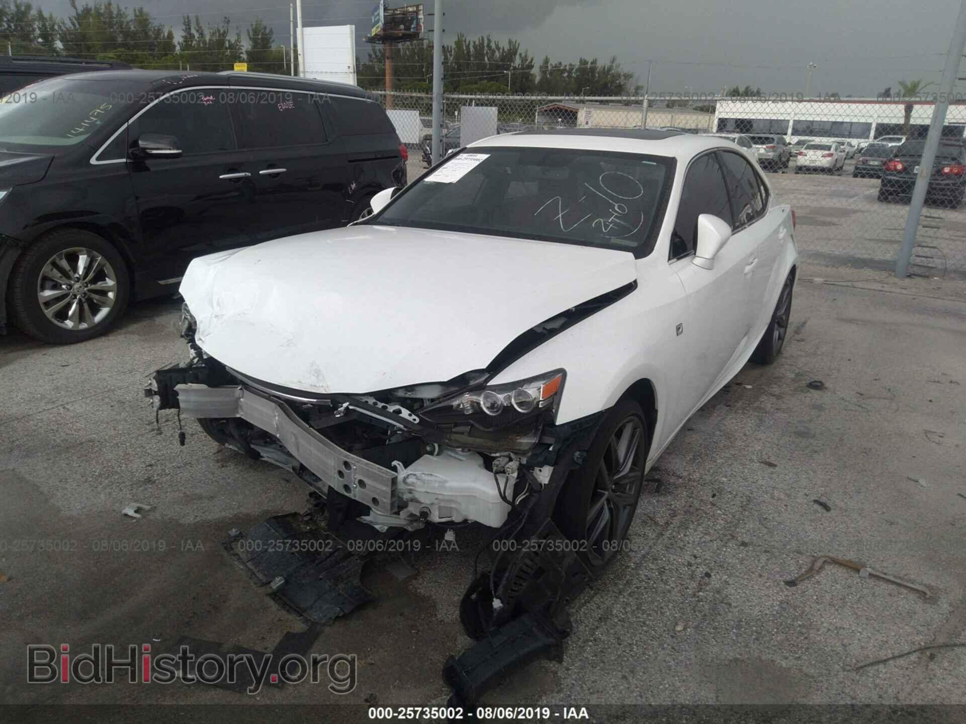 2016 LEXUS IS - VIN: JTHBA1D21G5018994 - Фото 2